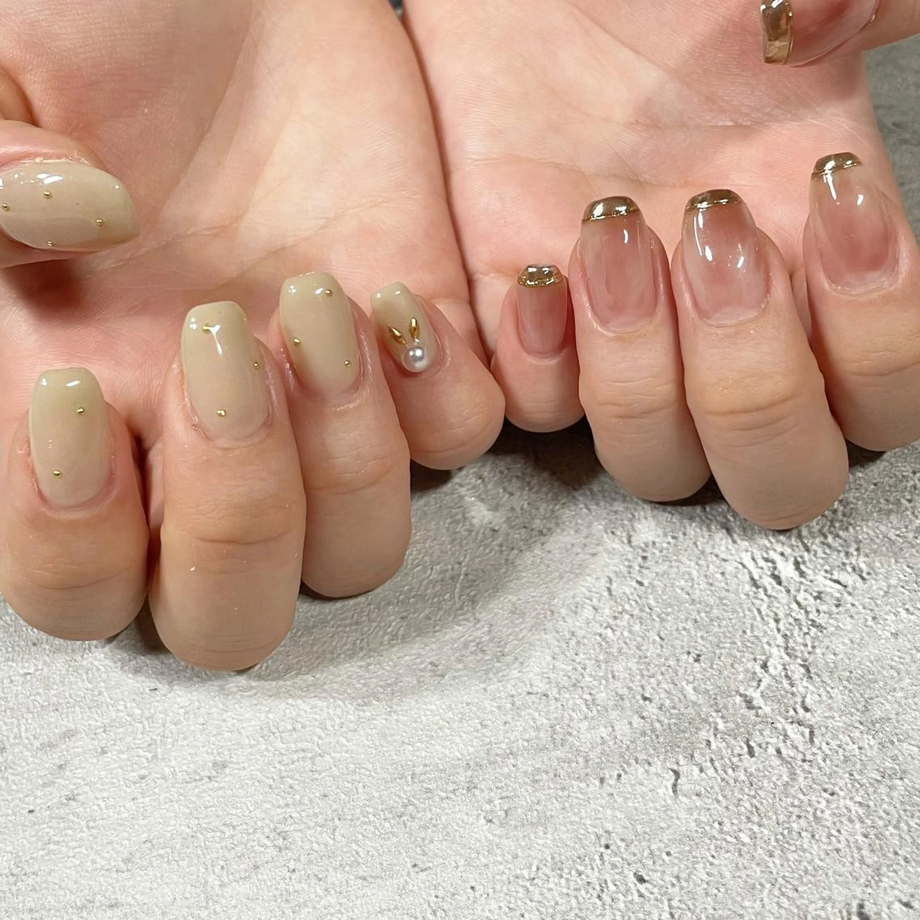 ネイル ジェルネイル 東 千夏のネイルデザイン