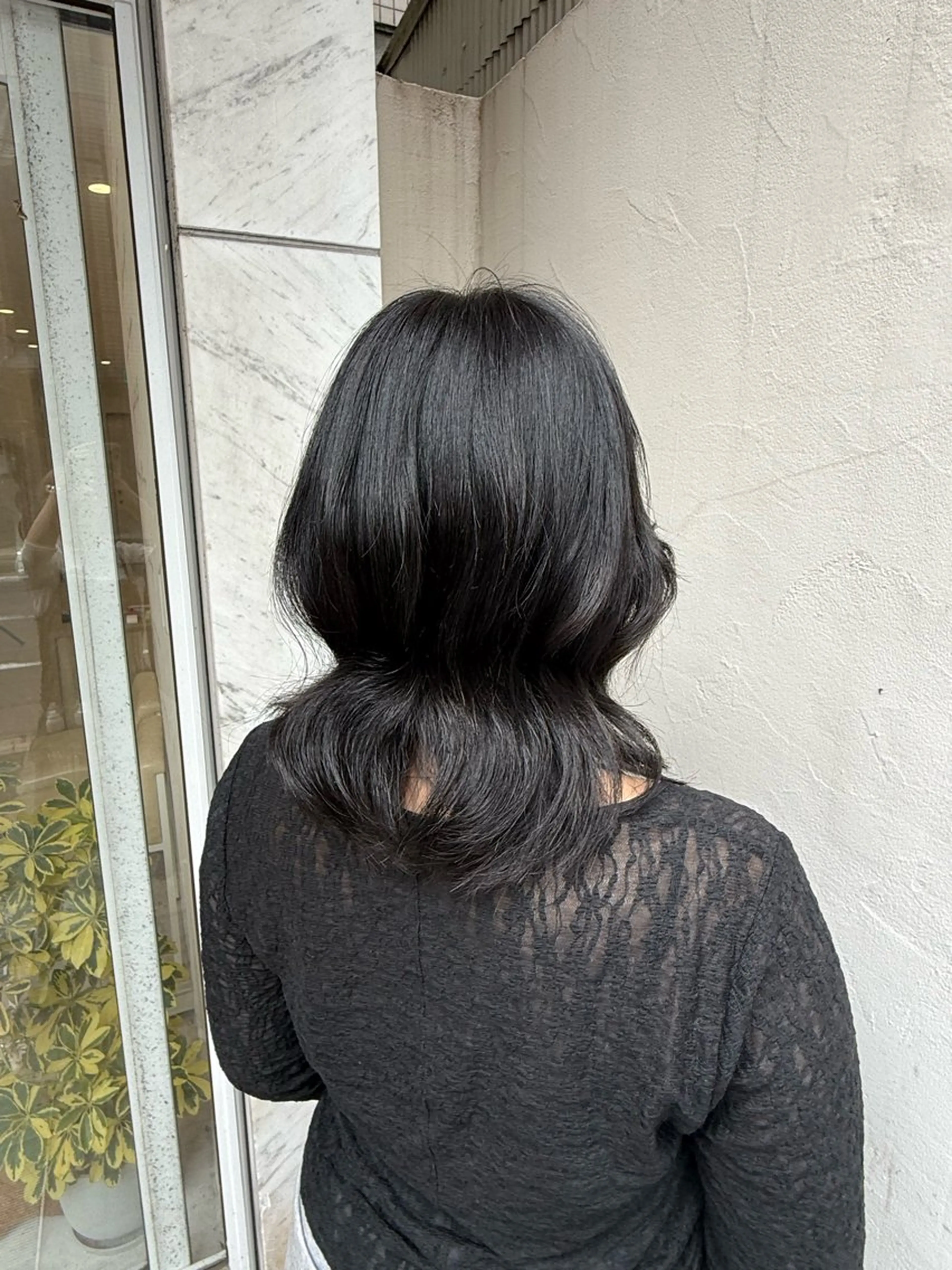 ミディアム ヘアアレンジ ヨシンモリ ヘアセット 谷田 心玲のヘアスタイル