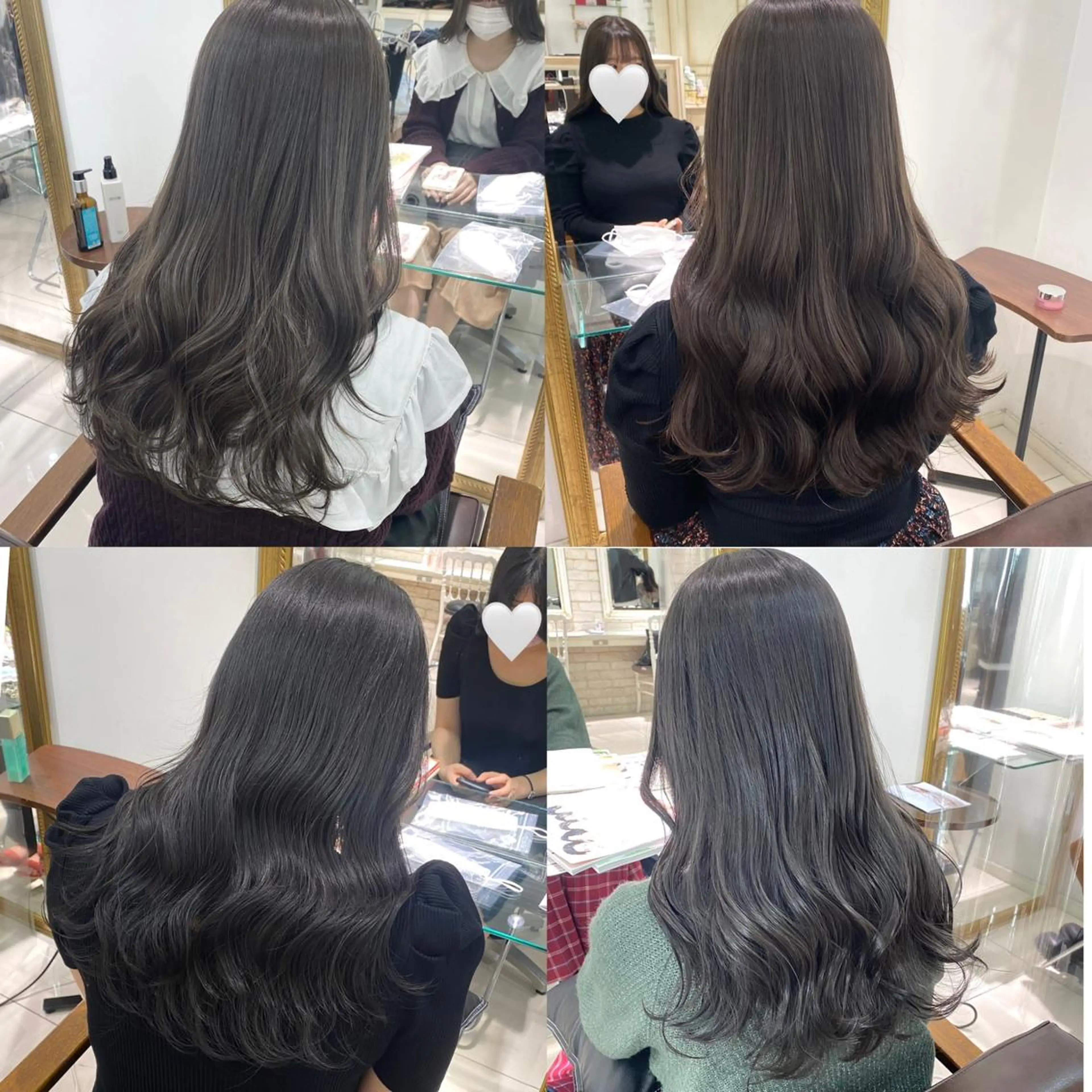 ロング カラー グレージュ 透明感カラー 古山 結季🌙🖤のヘアスタイル