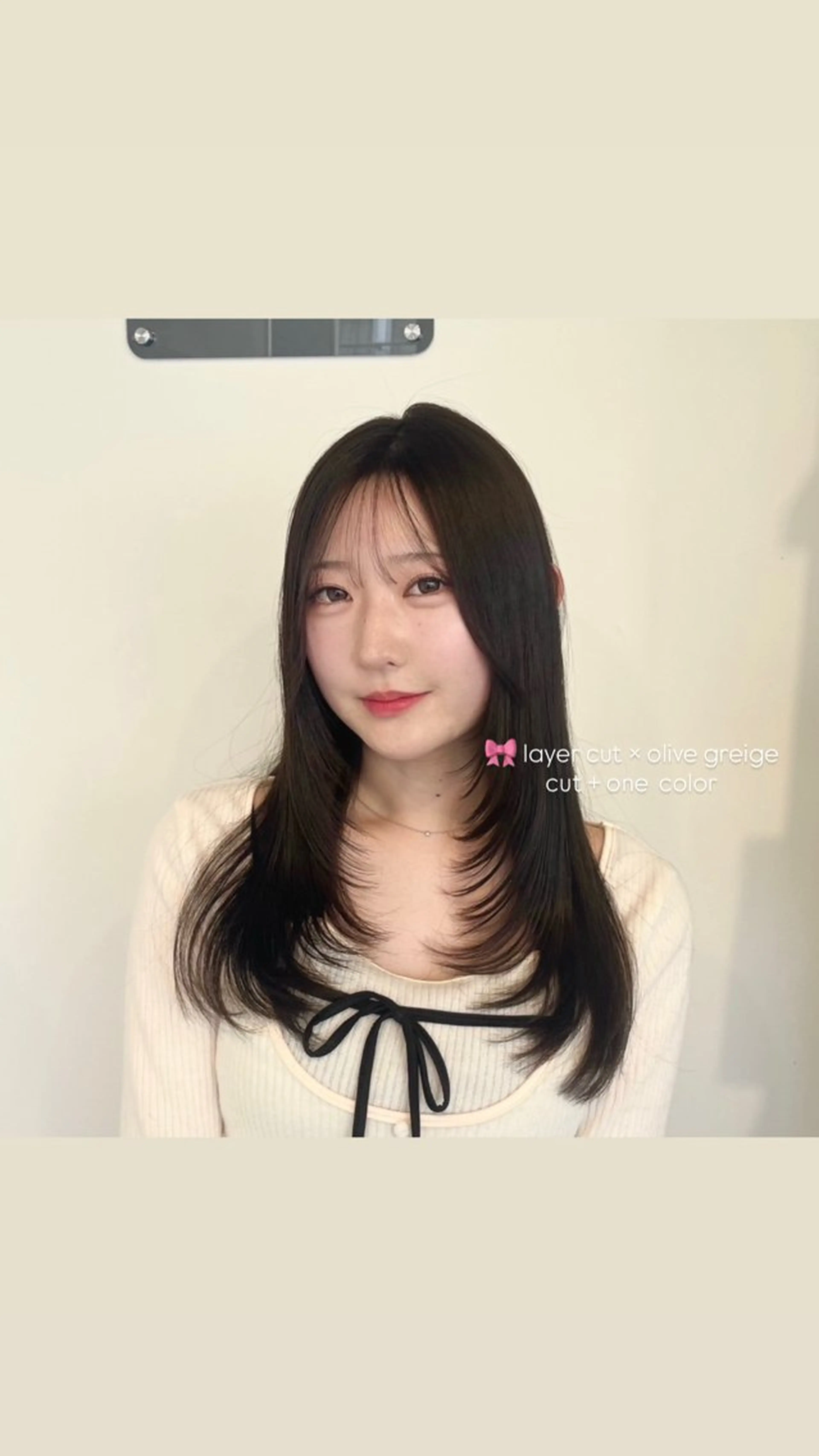 🌸カット➕艶カラー➕ 𝟯𝙨𝙩𝙚𝙥トリートメント🌸の写真