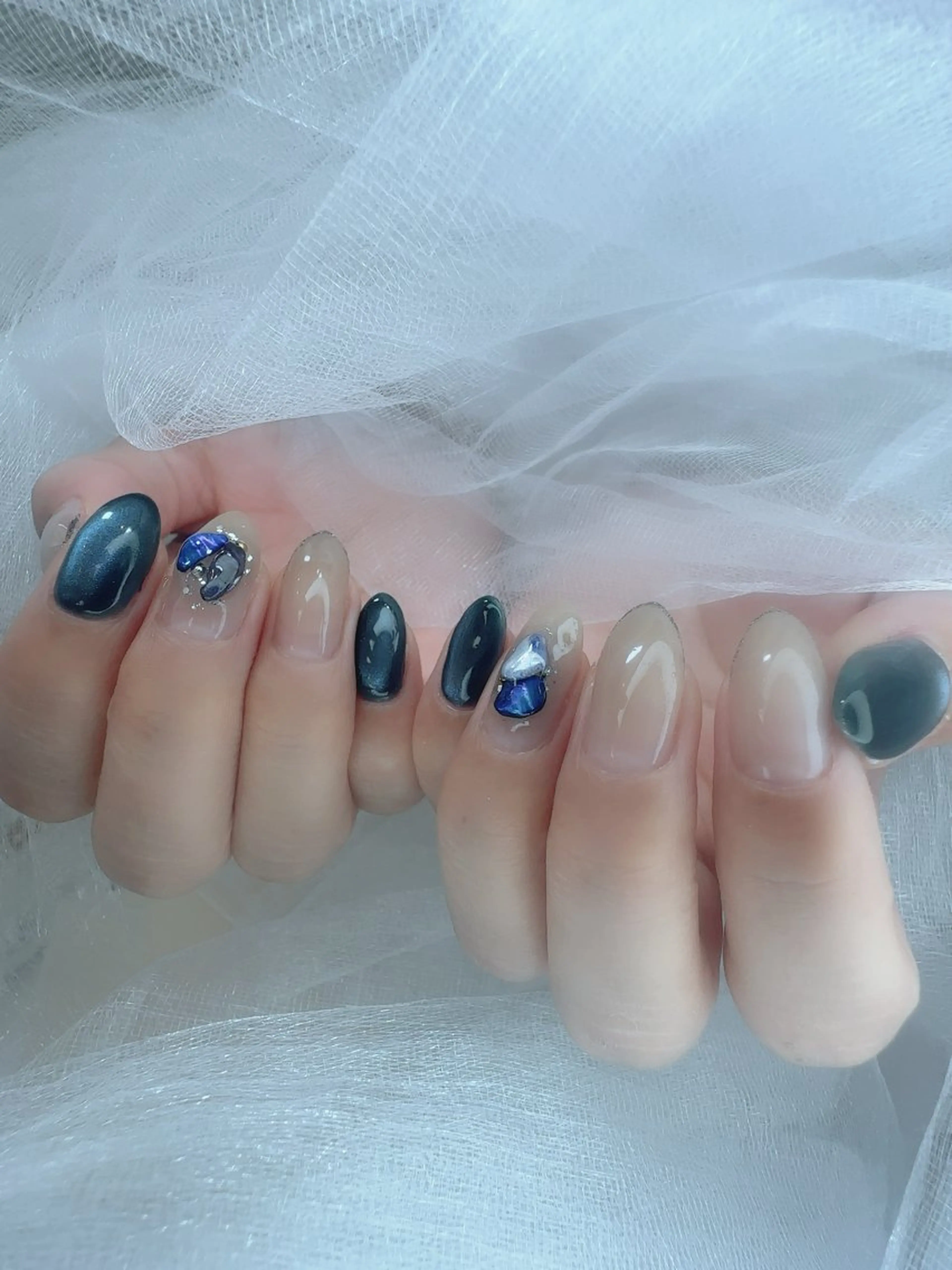 ミディアム 寺澤 杏咲のネイルデザイン