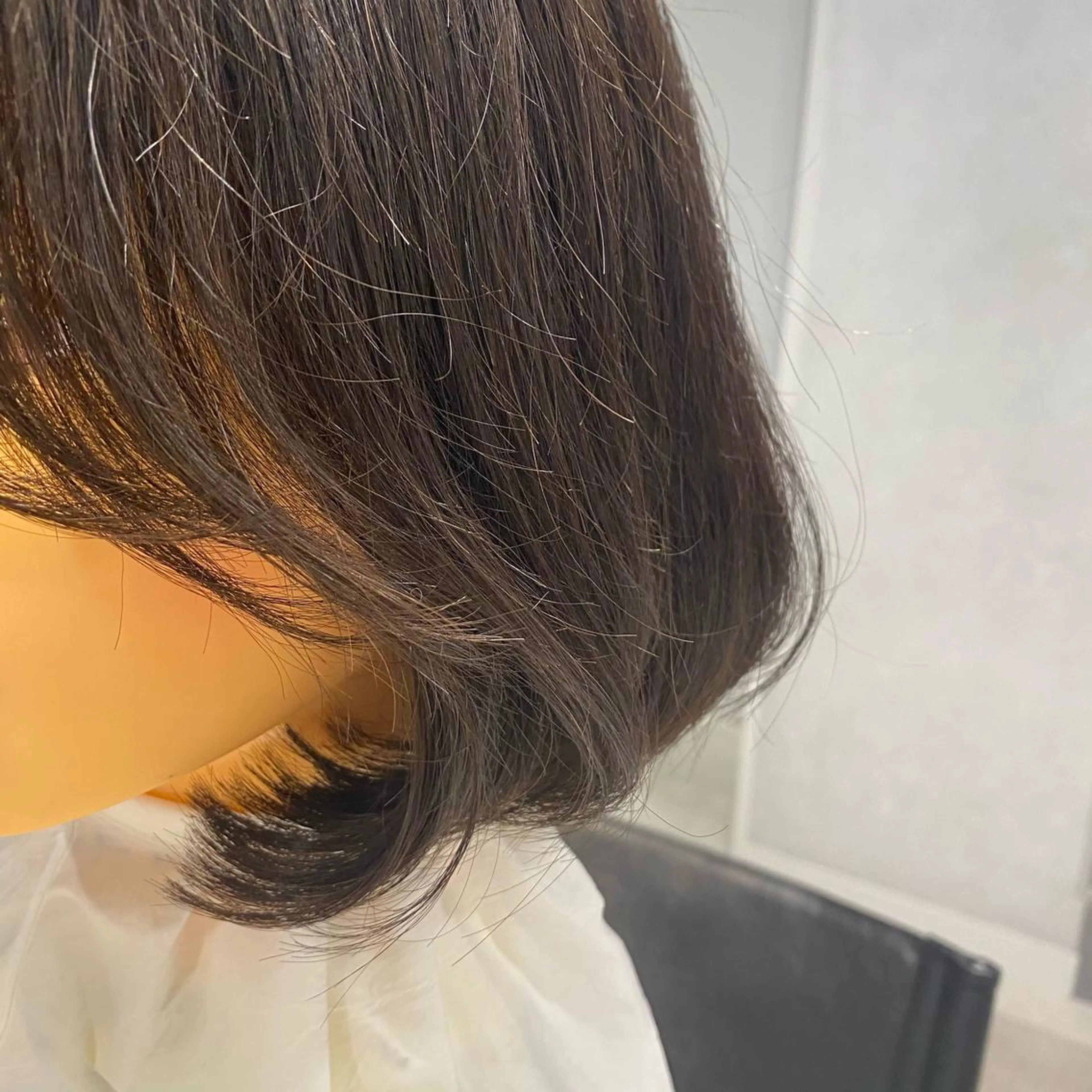 ショート パーマ 顔周りカット 韓国hair ·͜· watanabeのヘアスタイル