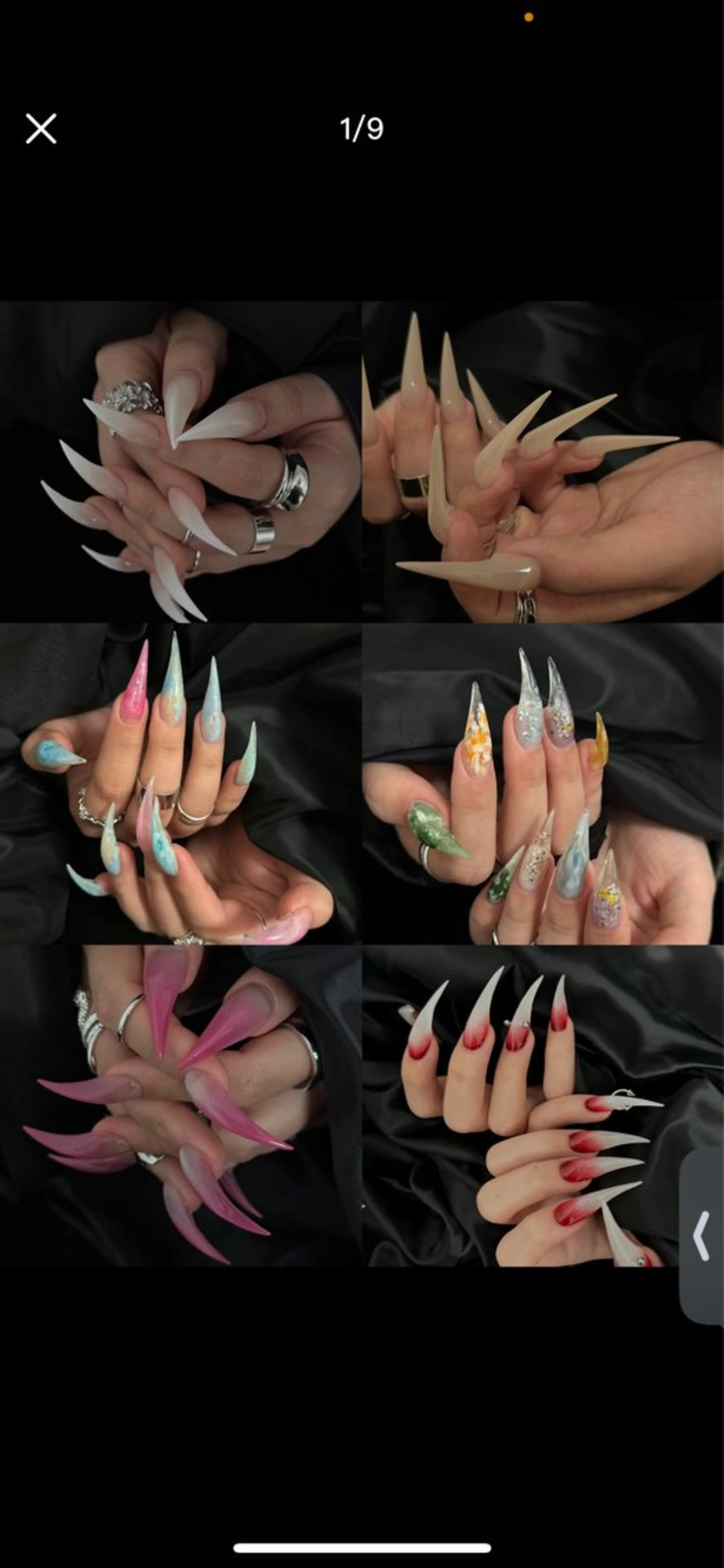 ネイル ハンドネイル ongles chicのネイルデザイン