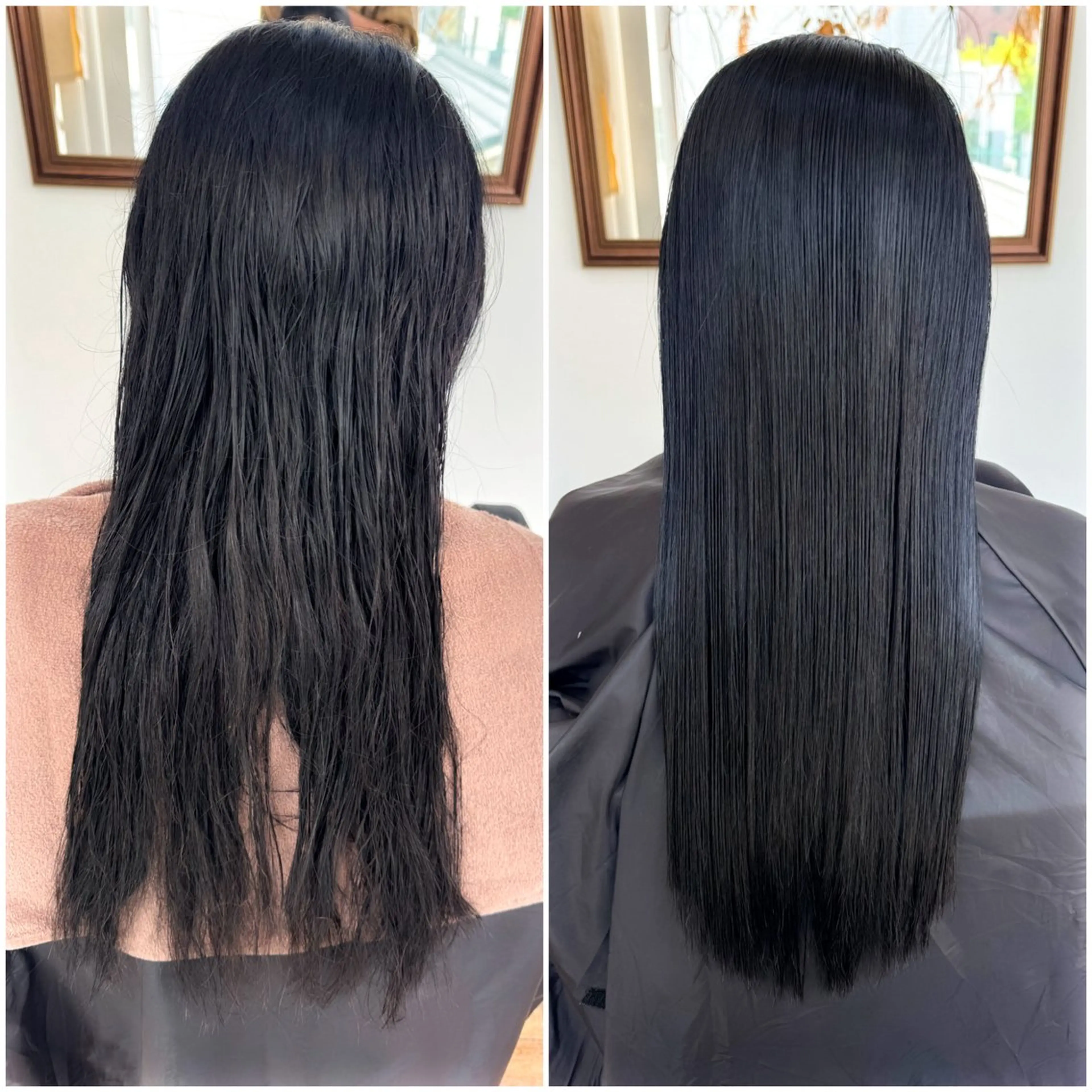 ロング カラー 髪質改善 縮毛矯正 椎葉 祐也のヘアスタイル