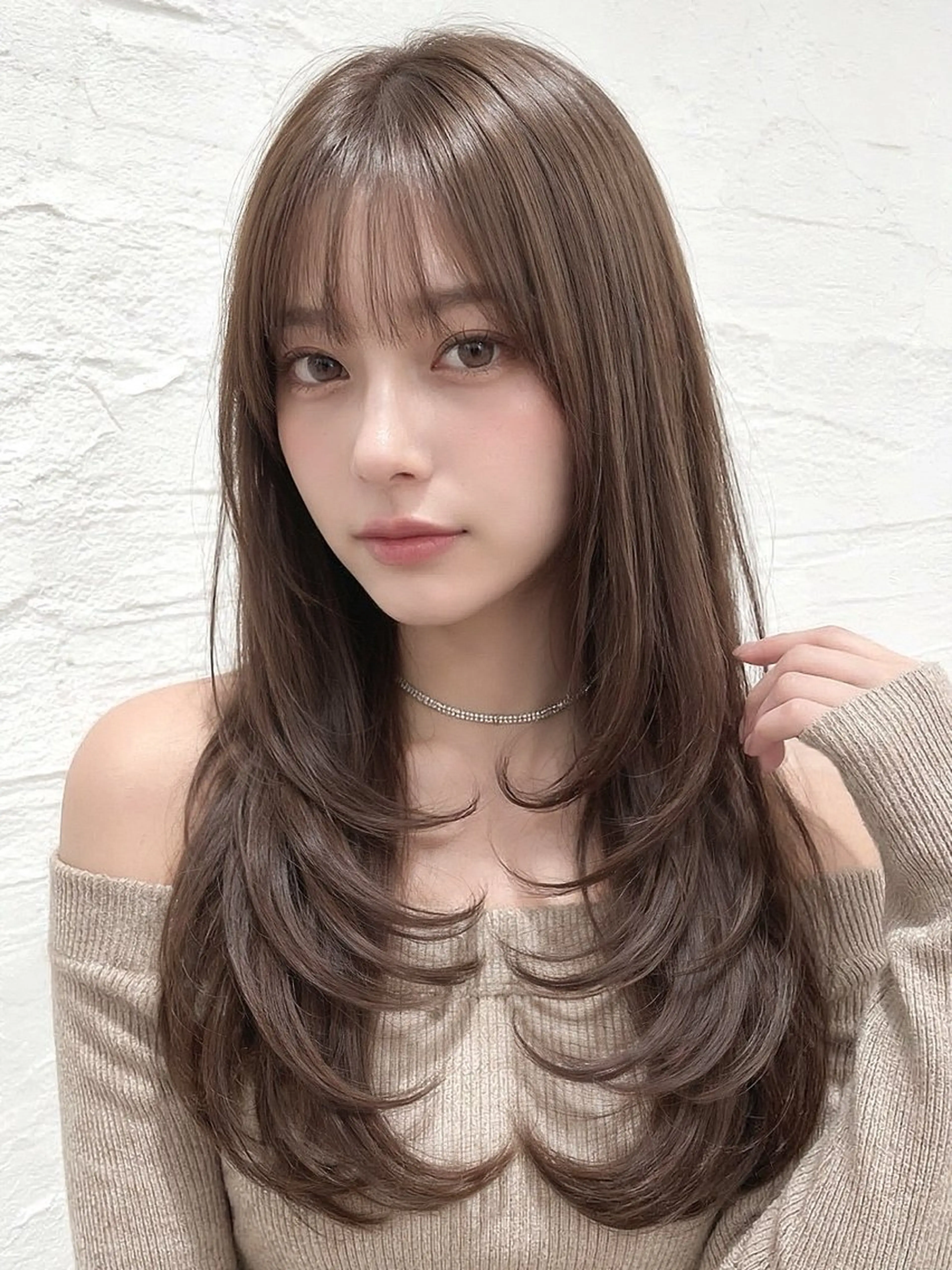 ロング 神戸三宮 nanomiのヘアスタイル