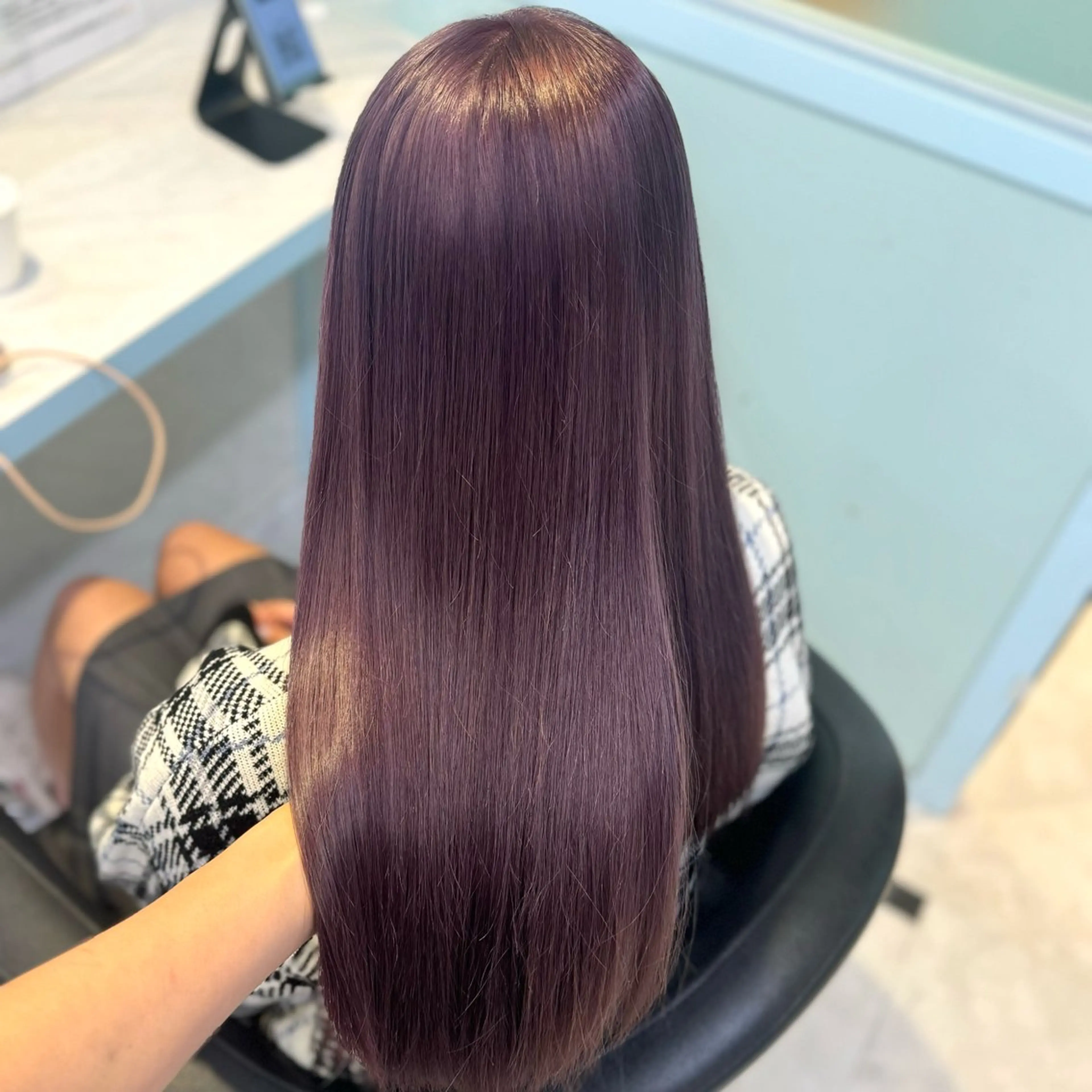 ロング カラー ヘアカラー トリートメント ヘッドスパ ヘアセット 暖色🩷透明感カラー ♡Maika♡のヘアスタイル