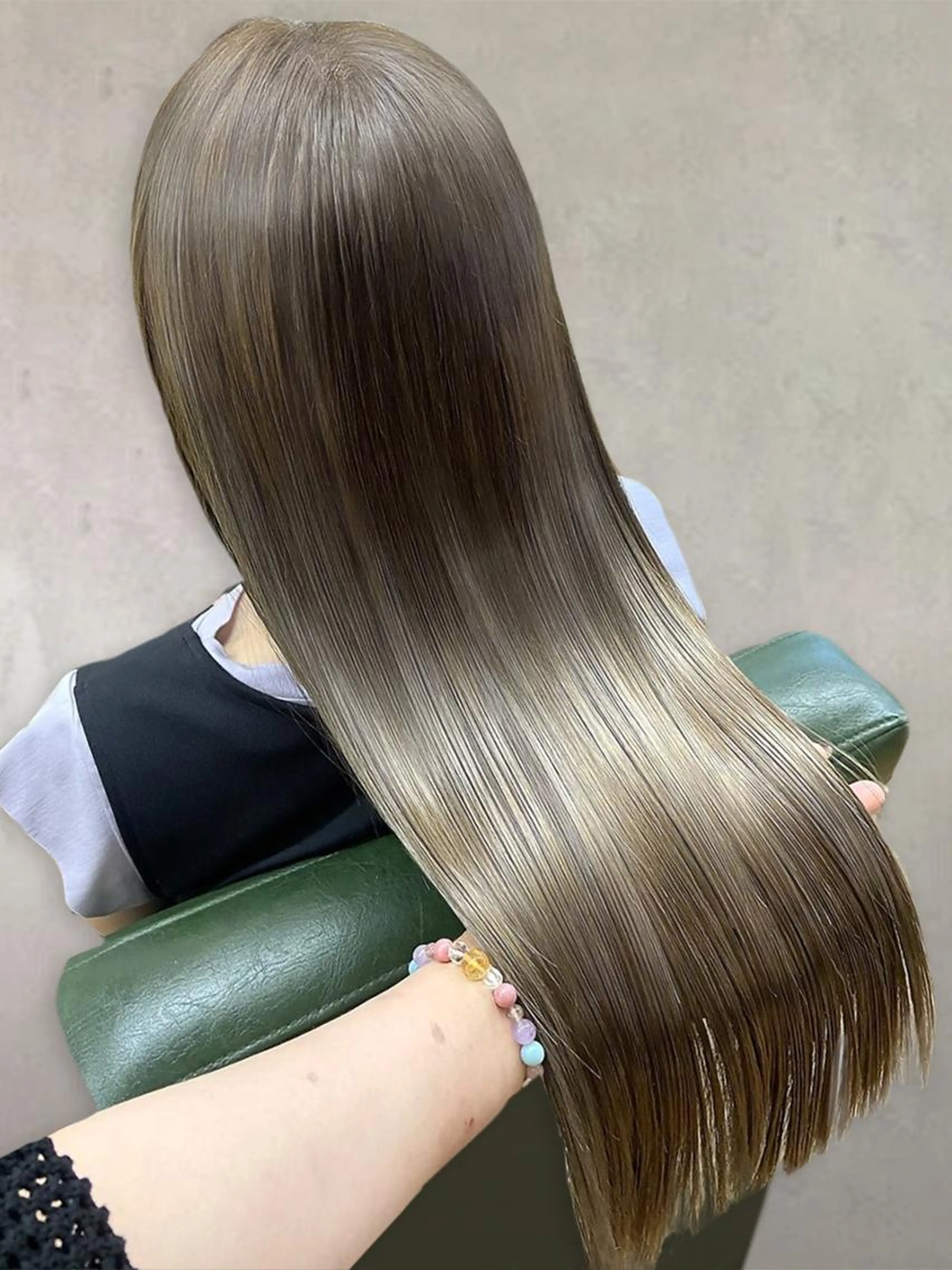 【髪質改善】ストレートパーマ+似合わせcut+超音波トリートメント ￥22250⇒の写真