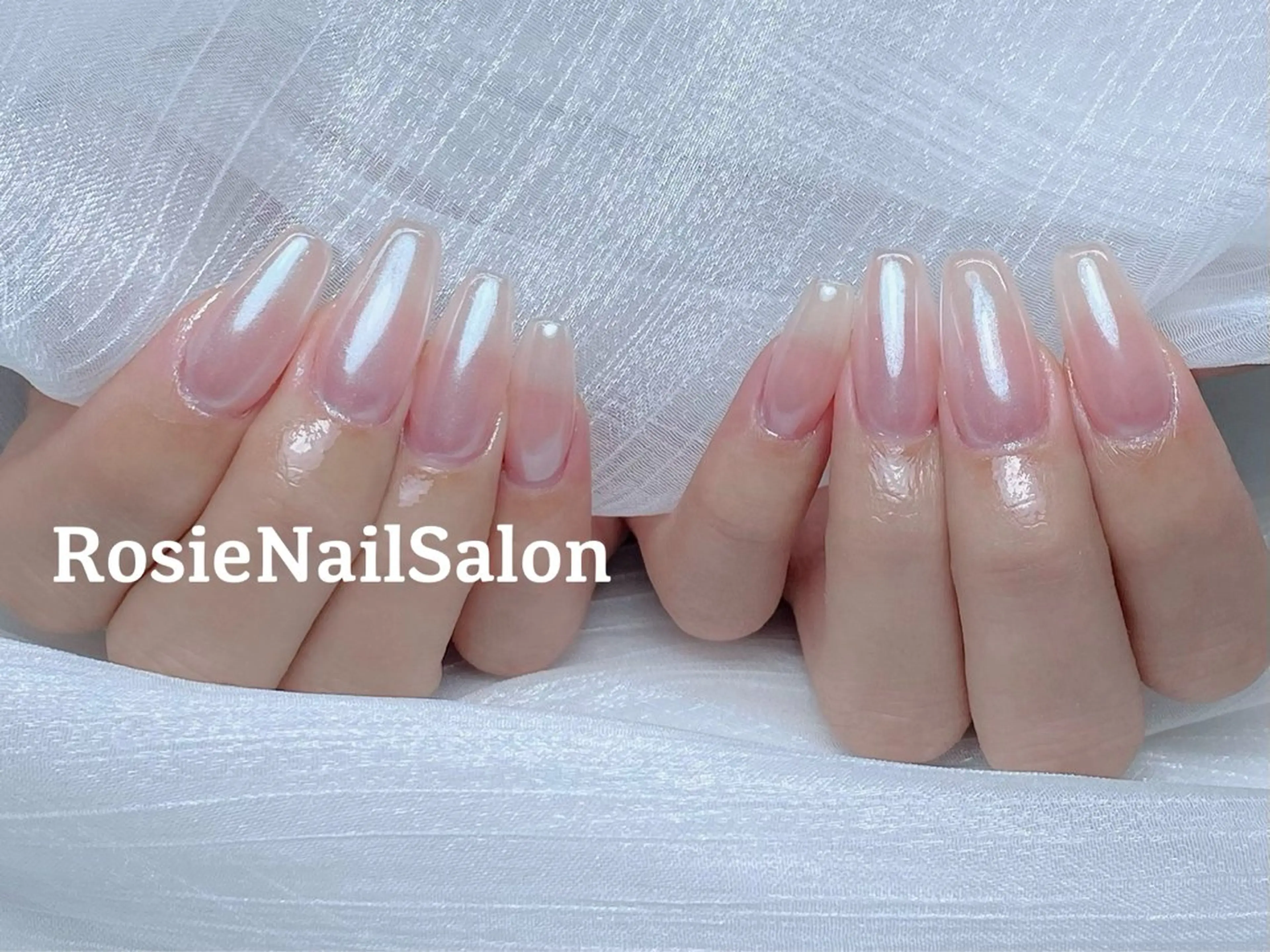 セミロング ハンドネイル Rosie Nail サロン南越谷のネイルデザイン