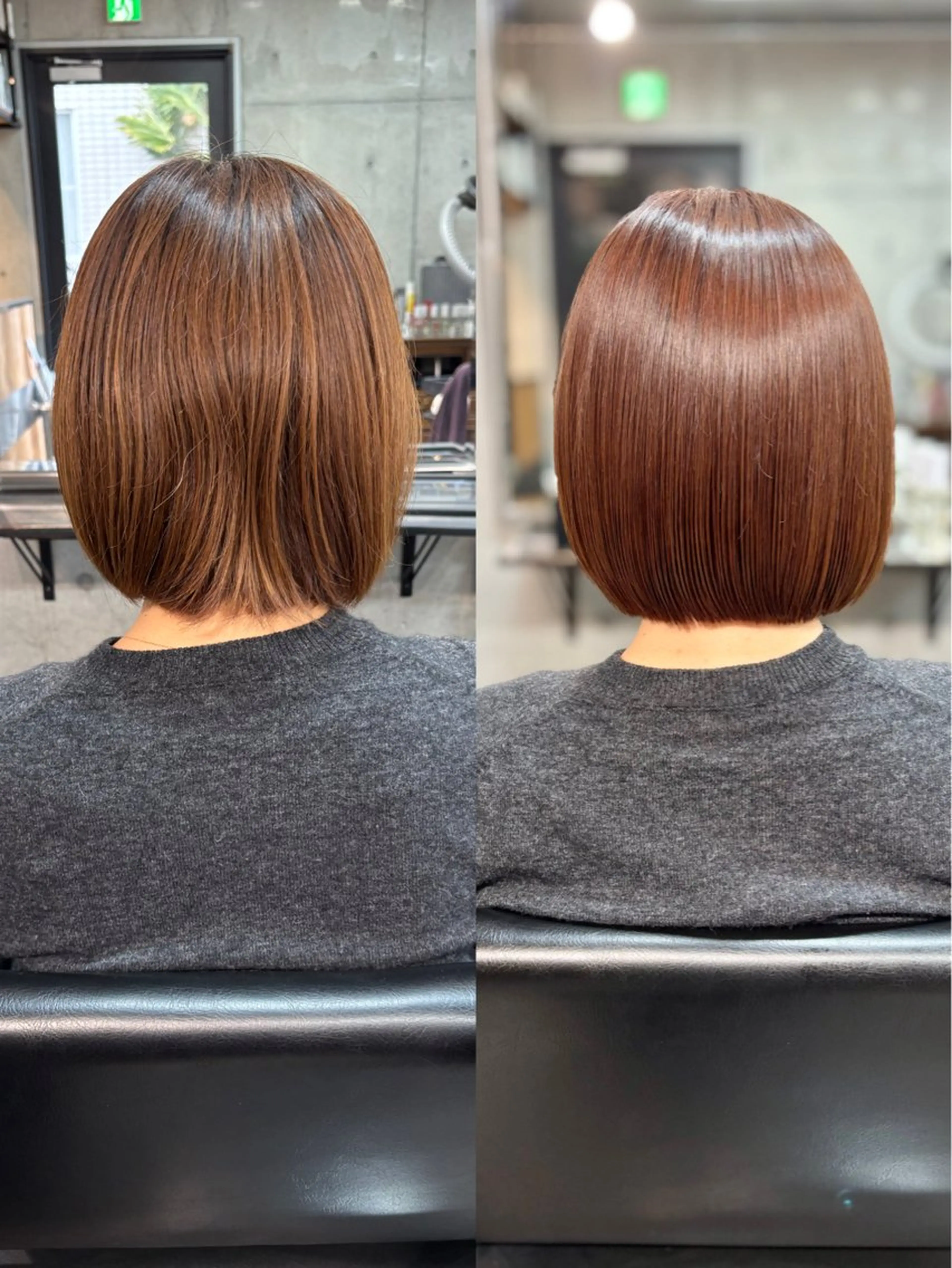 ショート カラー パーマ 髪質改善 トリートメント カット ヘアカラー 縮毛矯正 トリートメント ショートボブ髪質改善 縮毛矯正のプロ山道潤のヘアスタイル