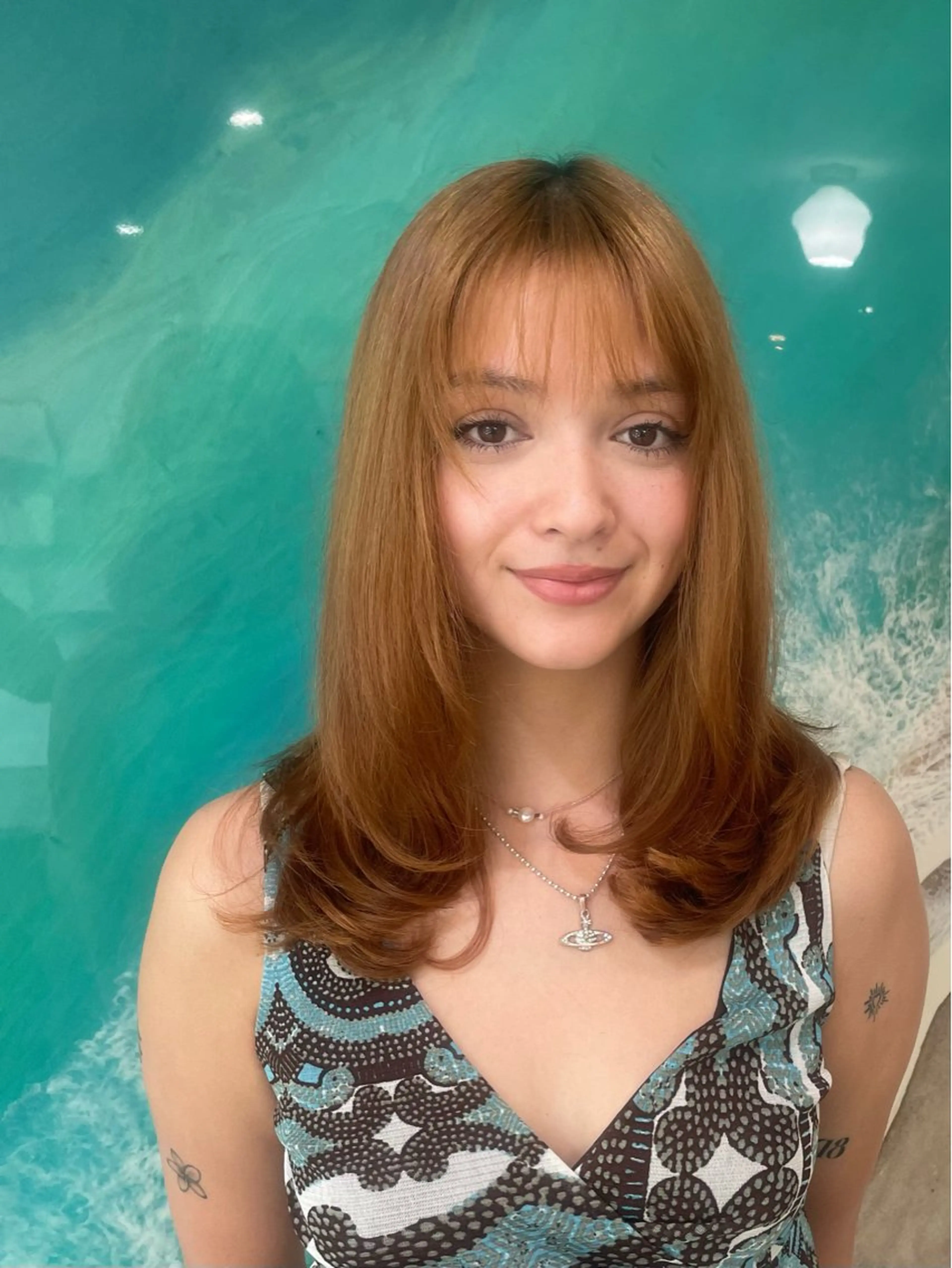ミディアム ORO池田店　日向 春喜のヘアスタイル