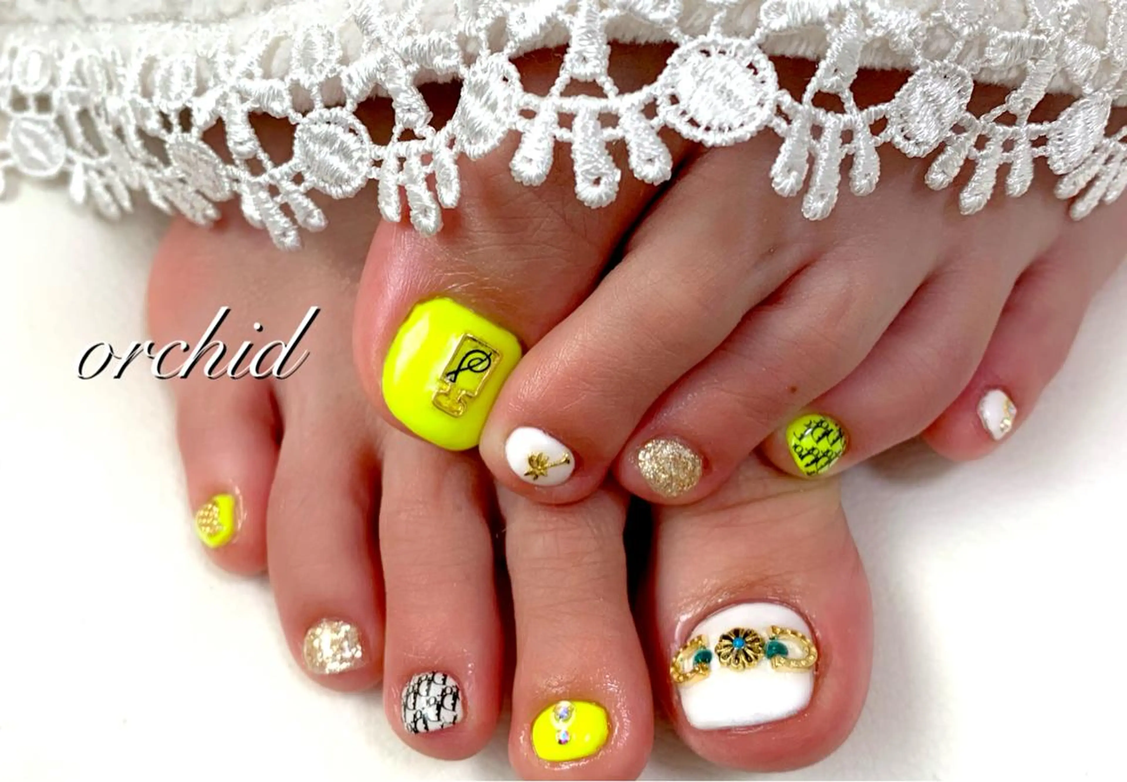 ネイル orchid ♡オーキッドのネイルデザイン