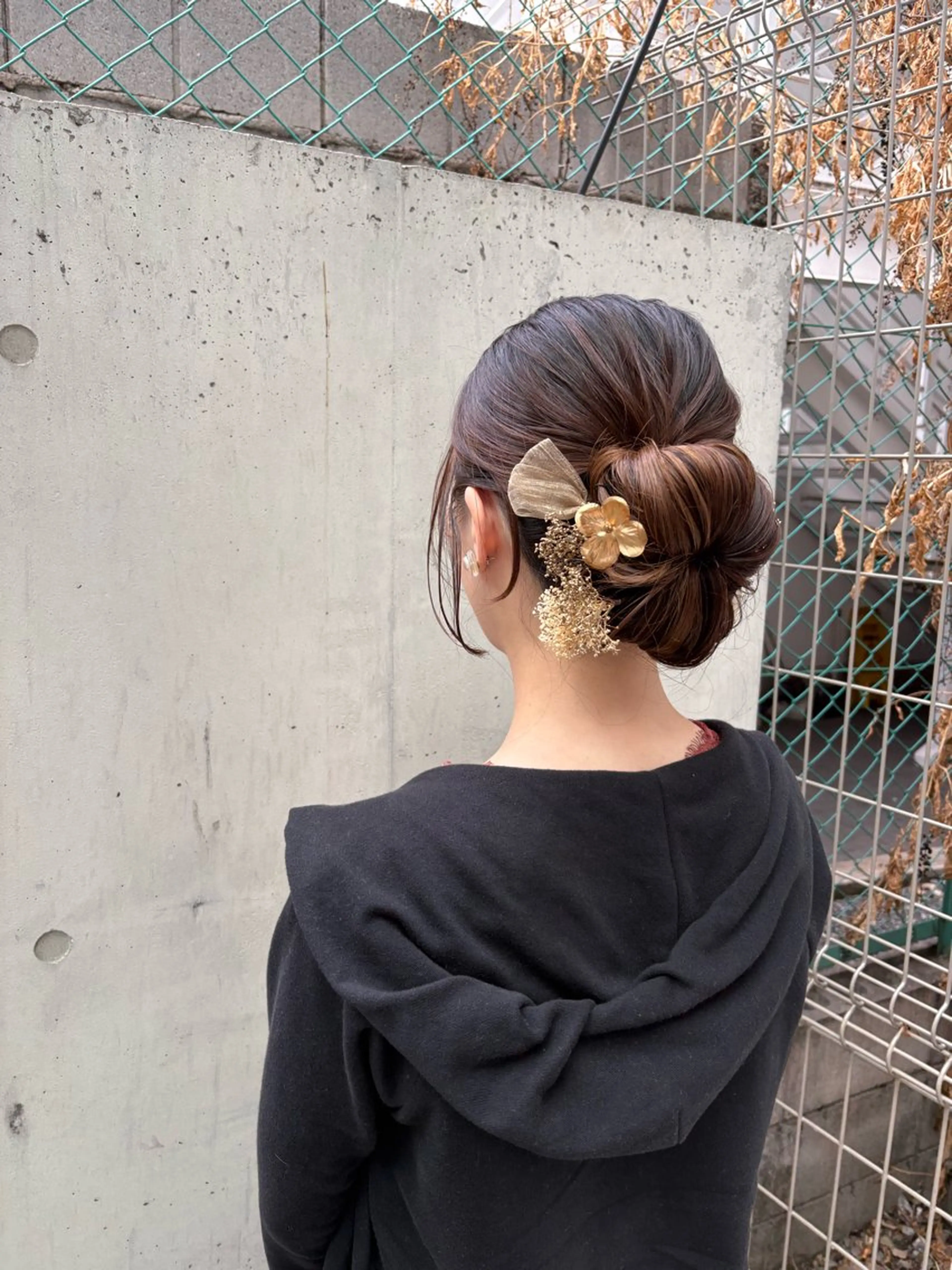 ヘアアレンジ 着物ヘア ヘアセット 加藤志保 🎗️🫧モデル募集のヘアスタイル