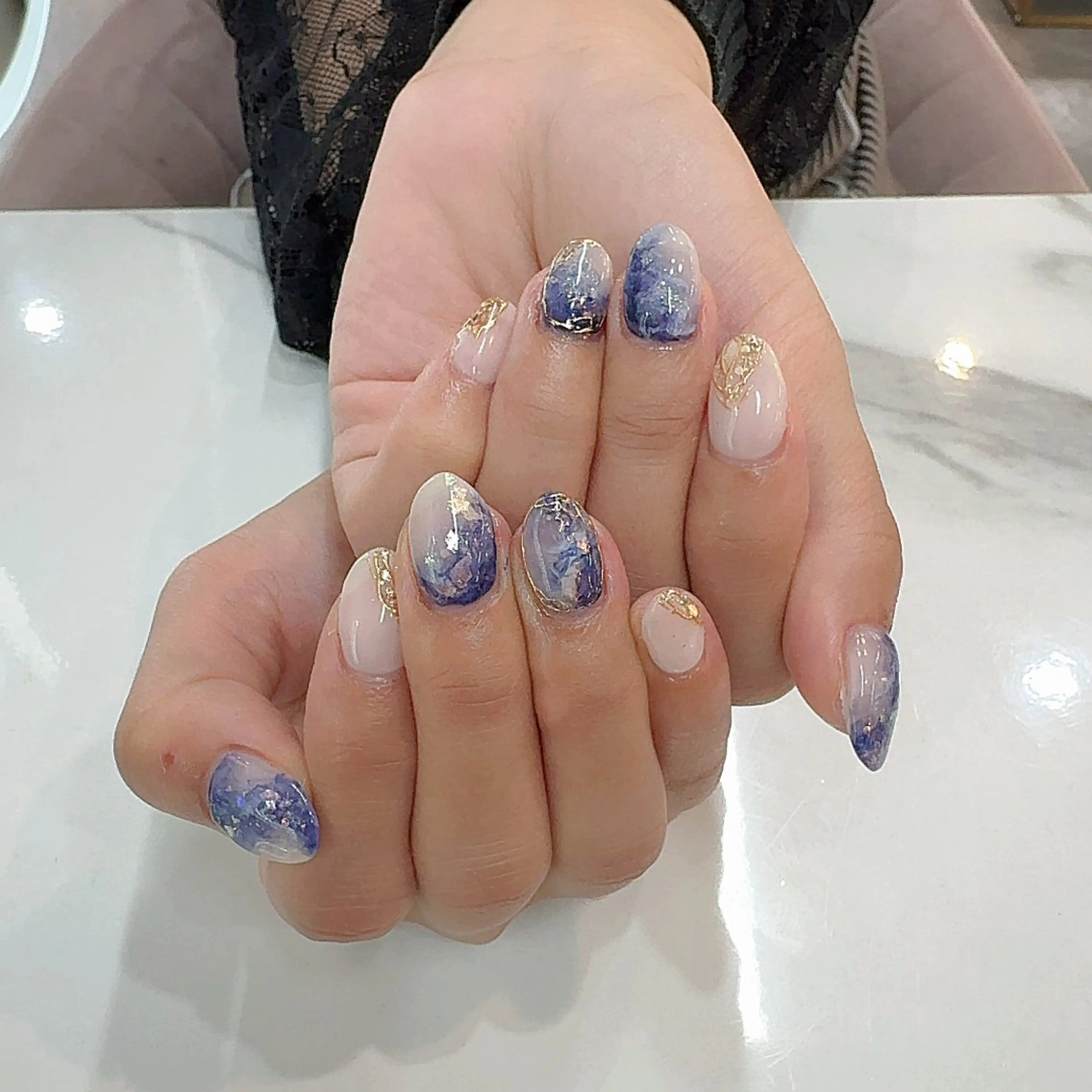 ネイル ハンドネイル LAZO所属・あおやぎ ゆきこのネイルデザイン