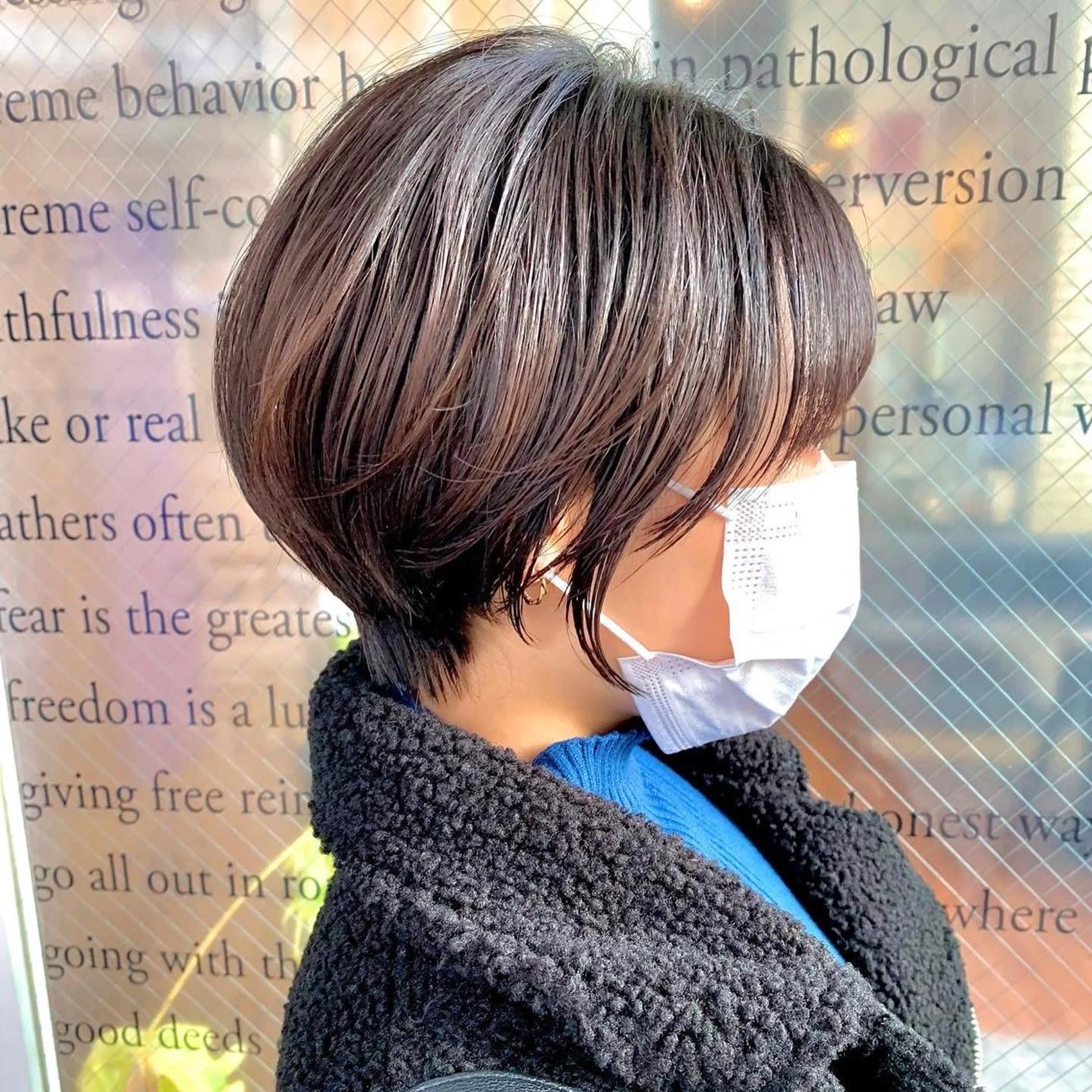 ショート くびれヘア ショートヘア カット 園冬稀/メンズカット /メンズパーマのヘアスタイル