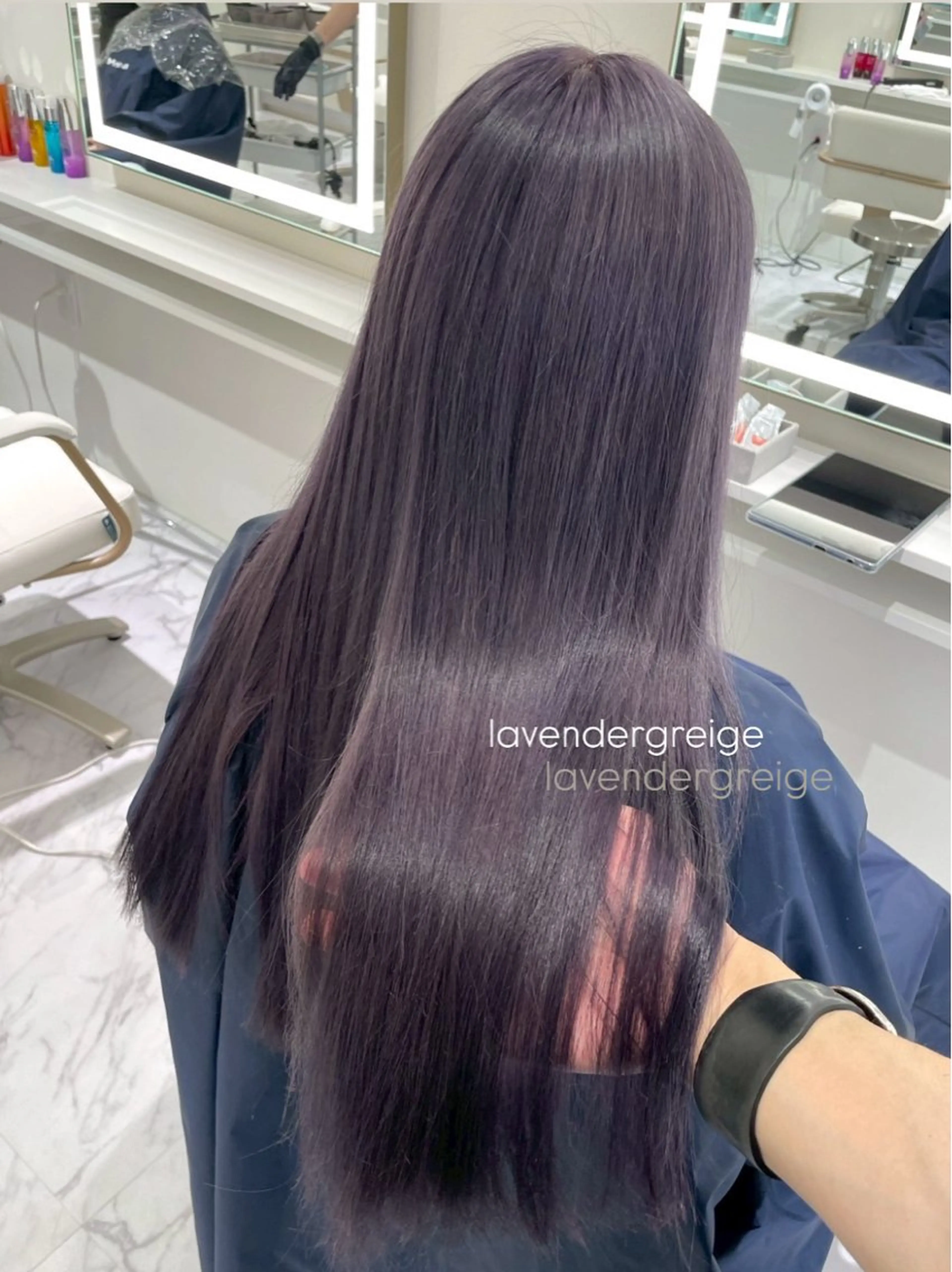 ロング カラー ParveMix ♡白神みやびのヘアスタイル