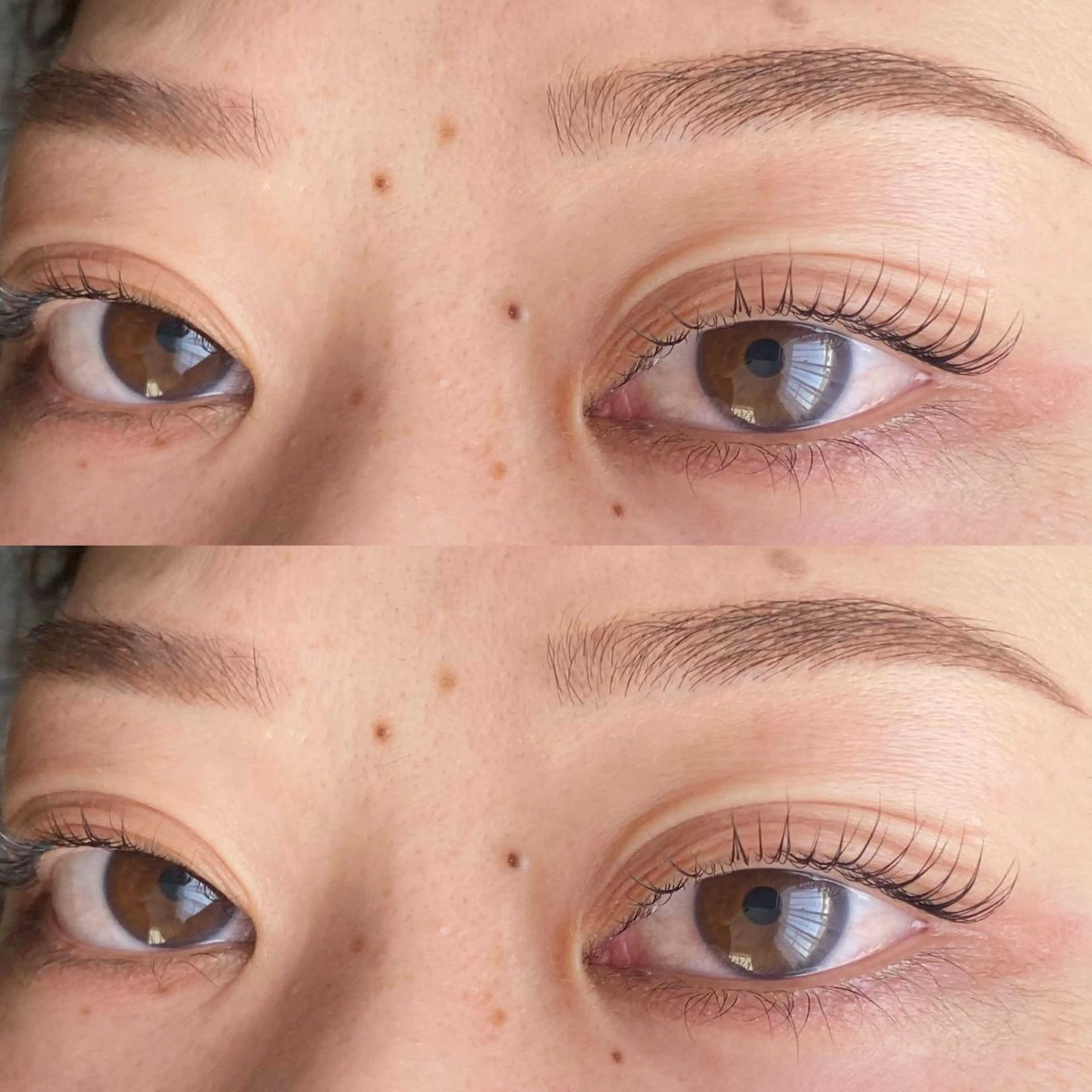 アイブロウwax(間引き・メイク付き)の写真