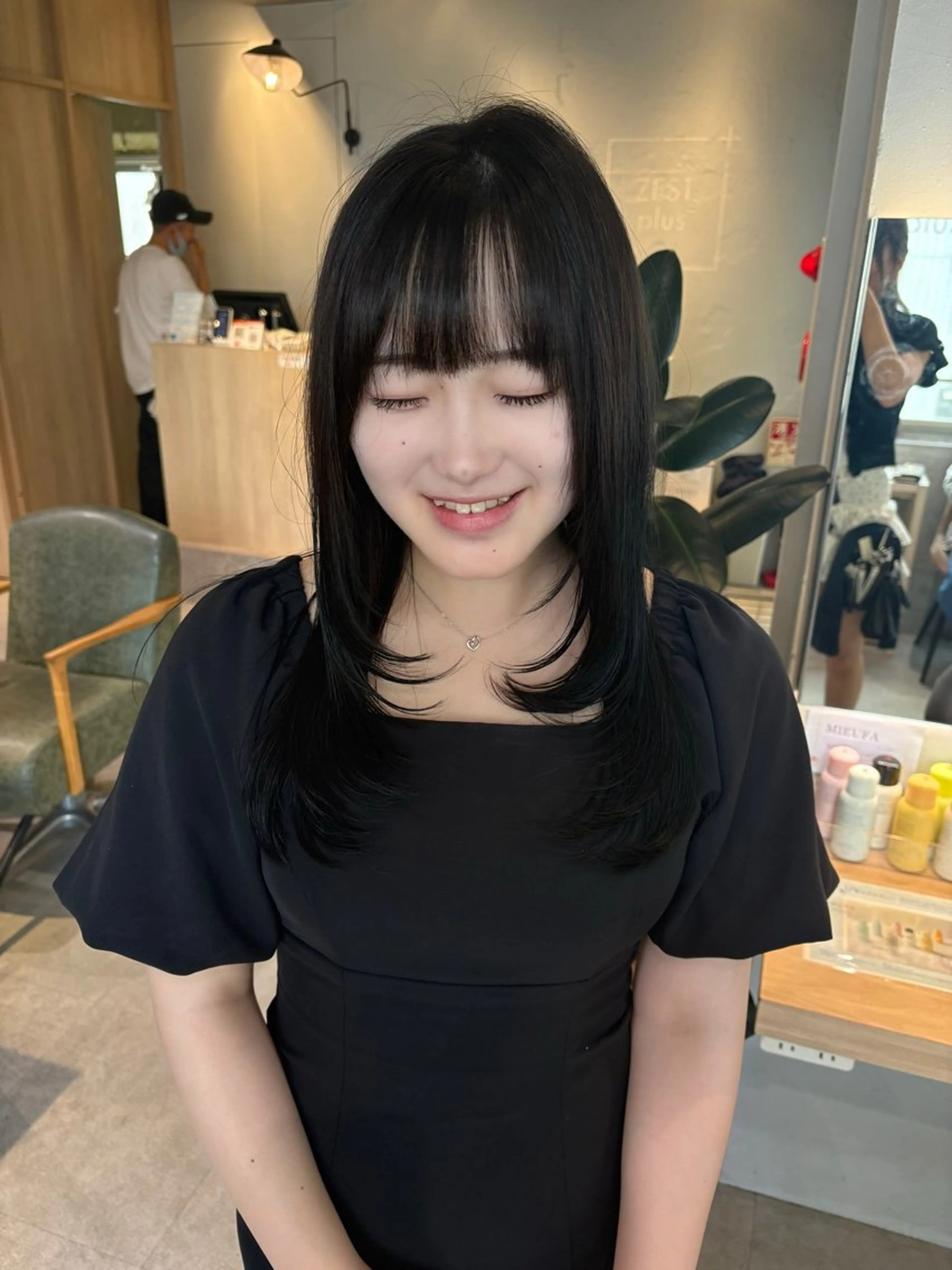 ロング カラー 韓国レイヤー/艶髪 /miyu🩰🎀のヘアスタイル