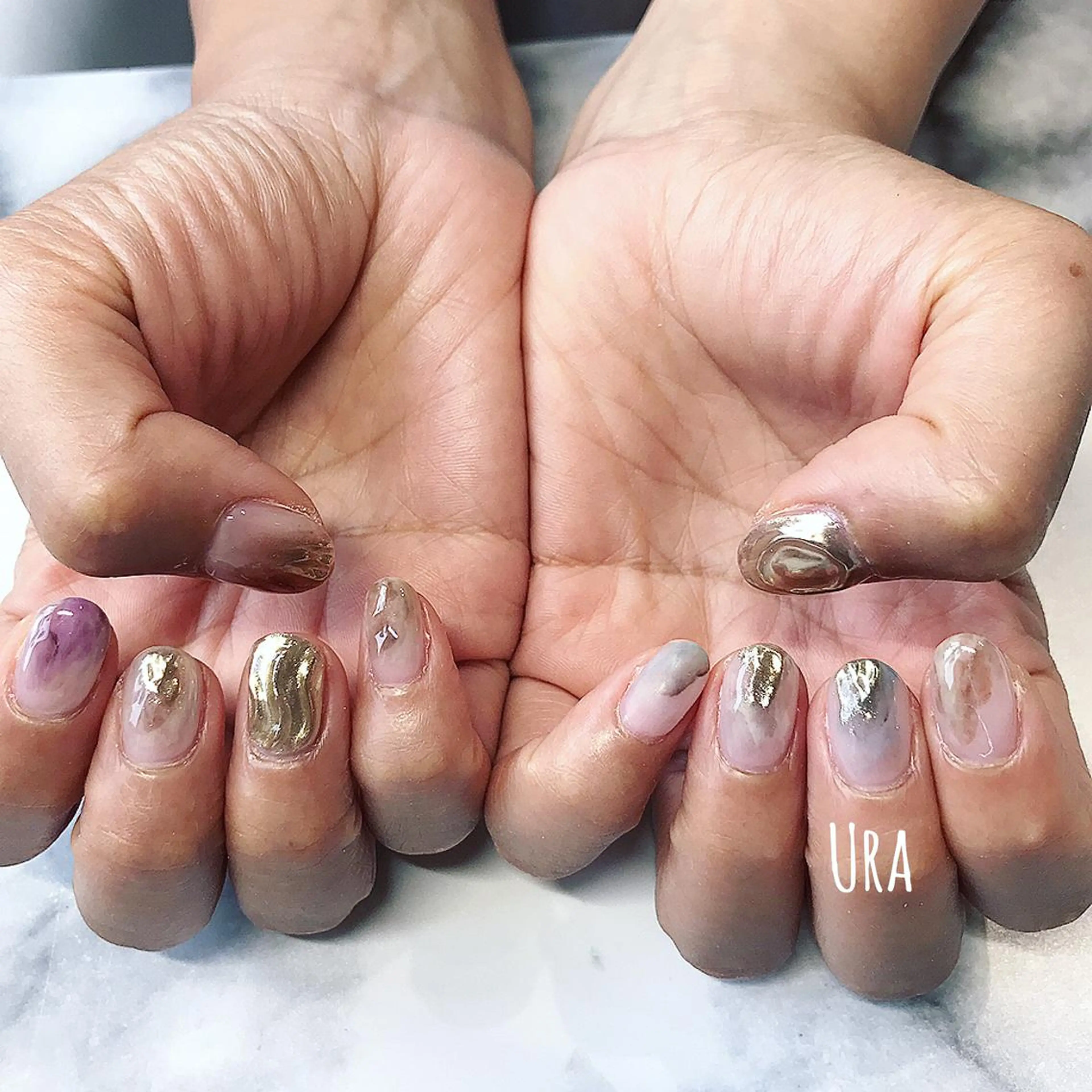 ネイル ハンドネイル UrakoNail 《nail》のネイルデザイン