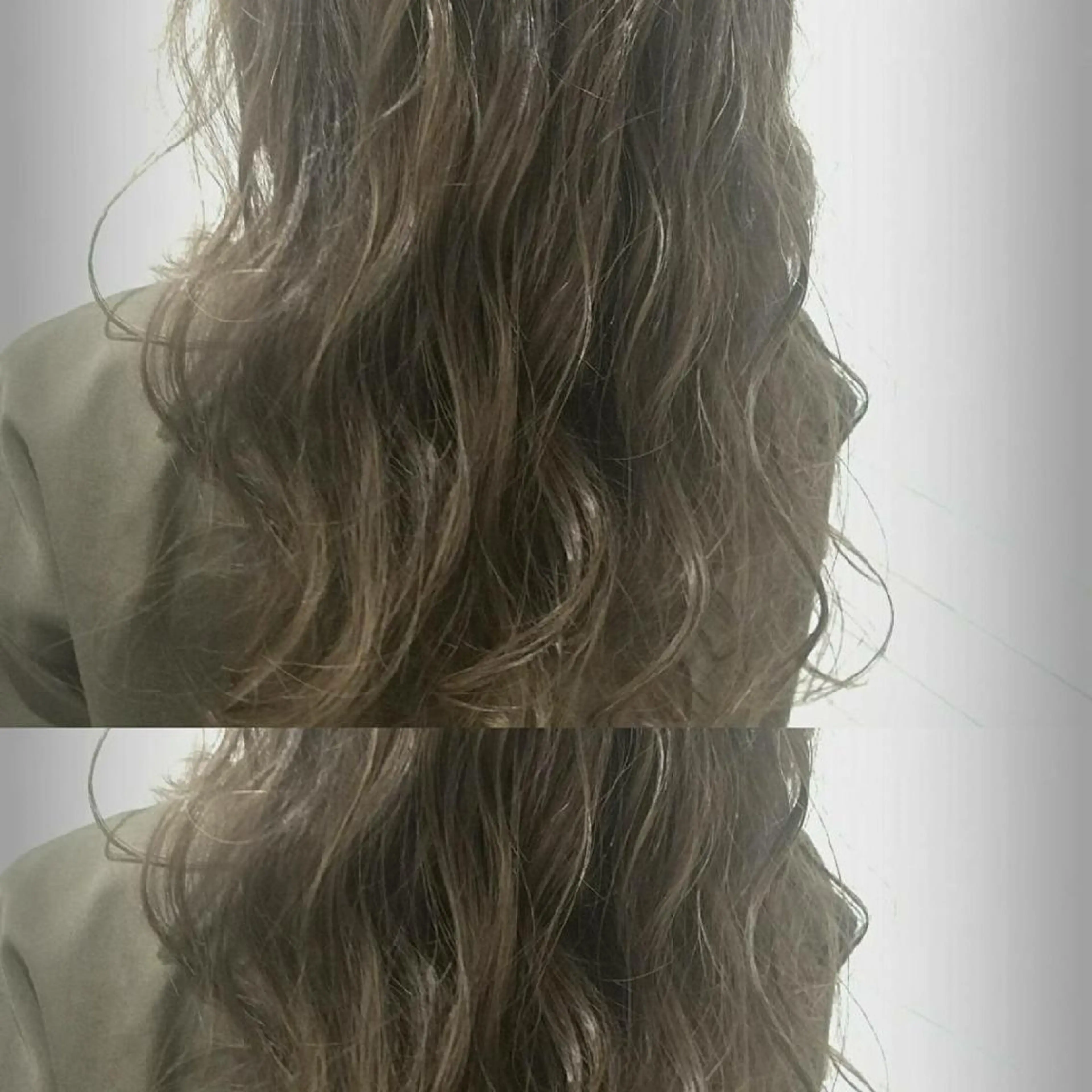 ミディアム 今中 小百合のヘアスタイル
