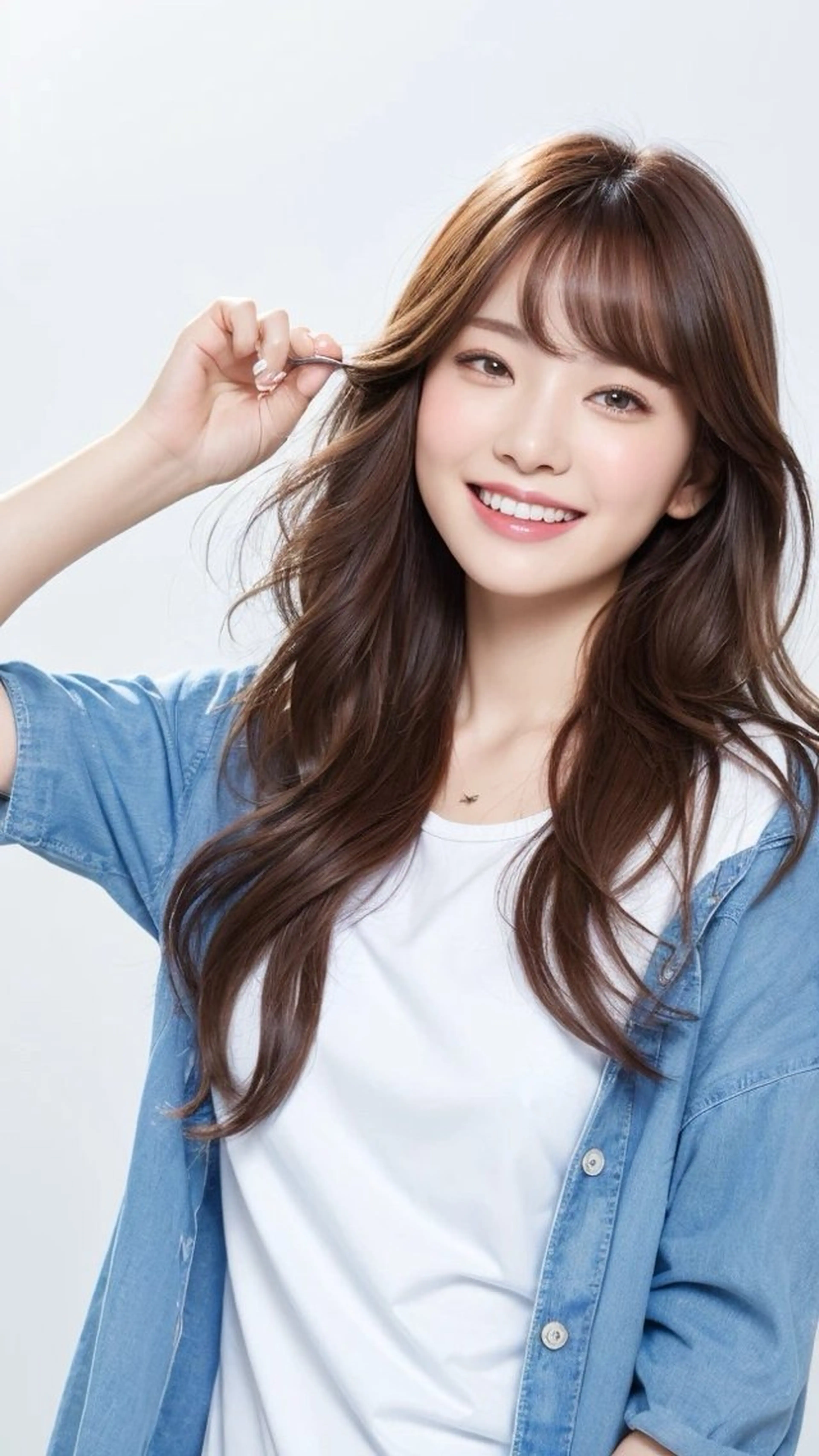 ロング カラー 🌈髪質改善🌈 過去の1艶サラ体験✨のヘアスタイル