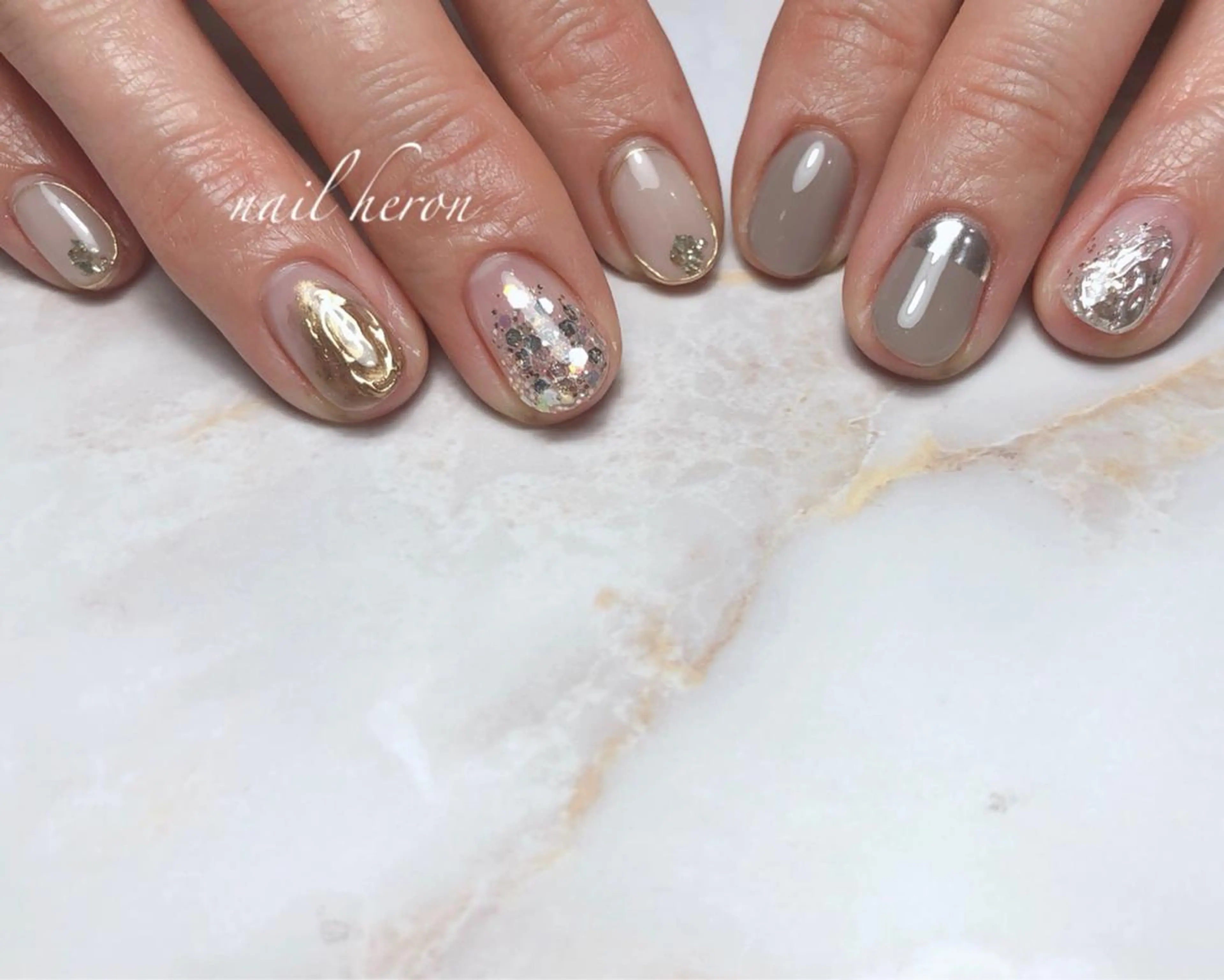 ネイル saki_ nail heronのネイルデザイン