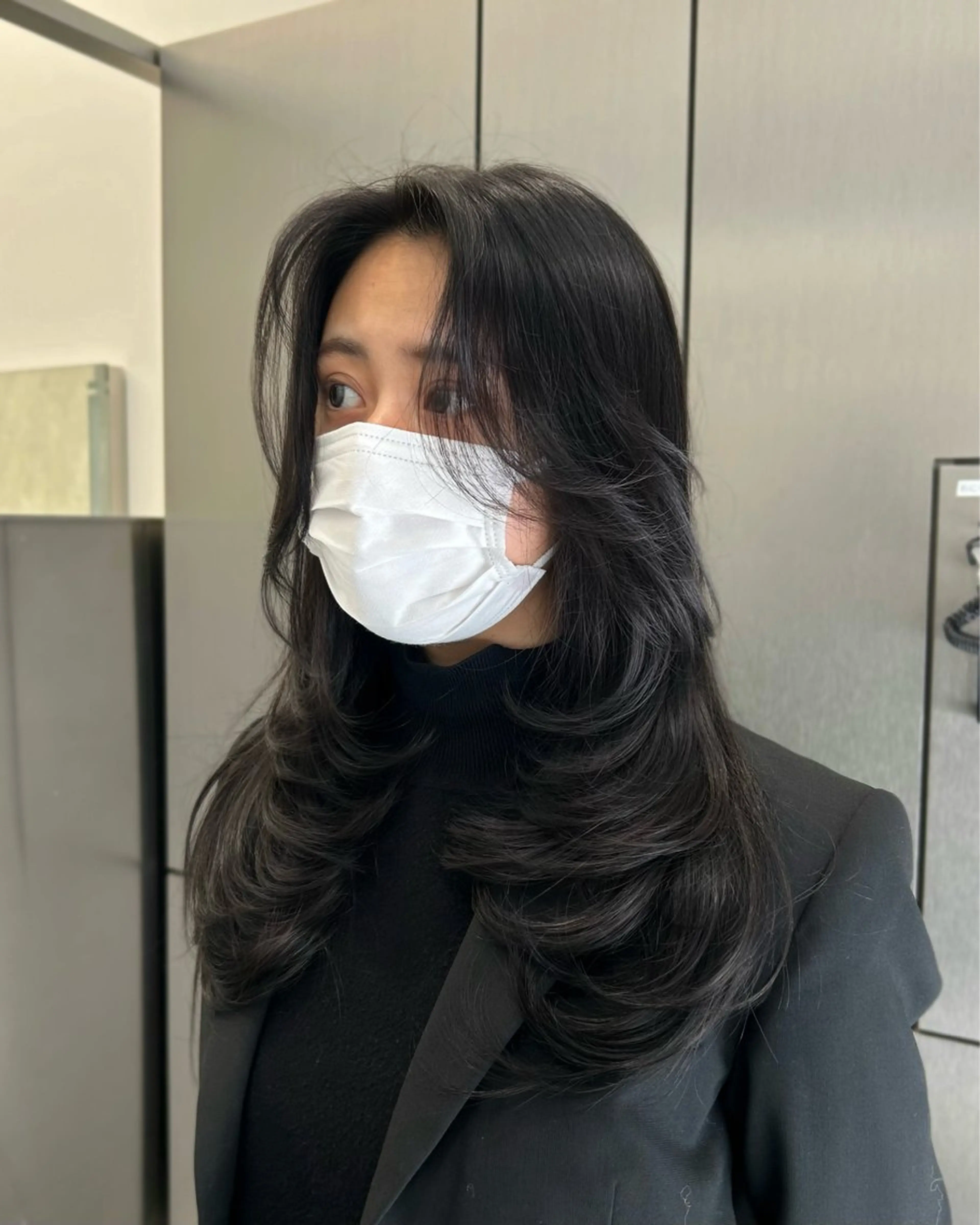 ロング レイヤーカット 大人レイヤー/艶美髪 🇺🇸TOMONAのヘアスタイル