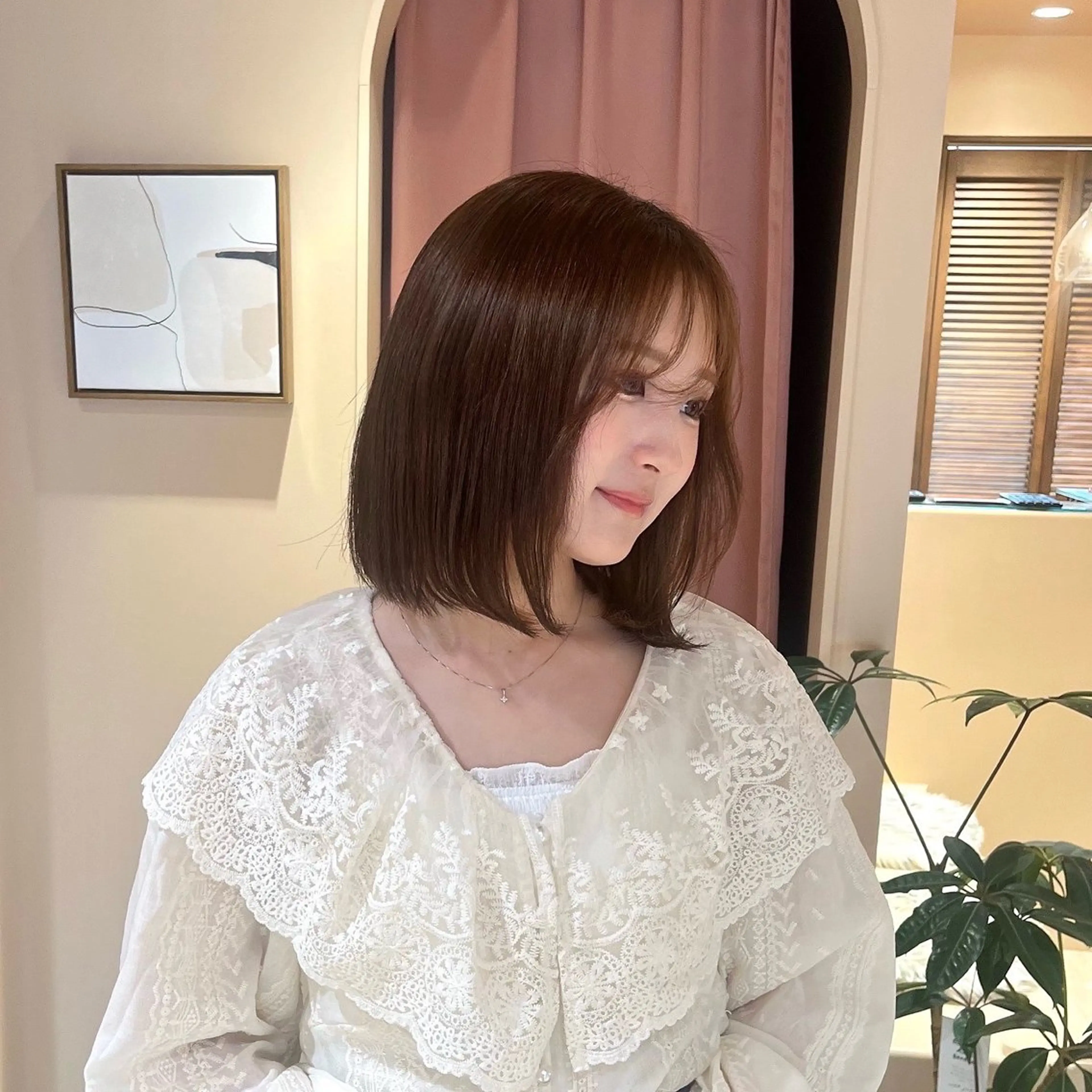 ショート 縮毛矯正 coyumi / 𝘦 𝘮 𝘶のヘアスタイル