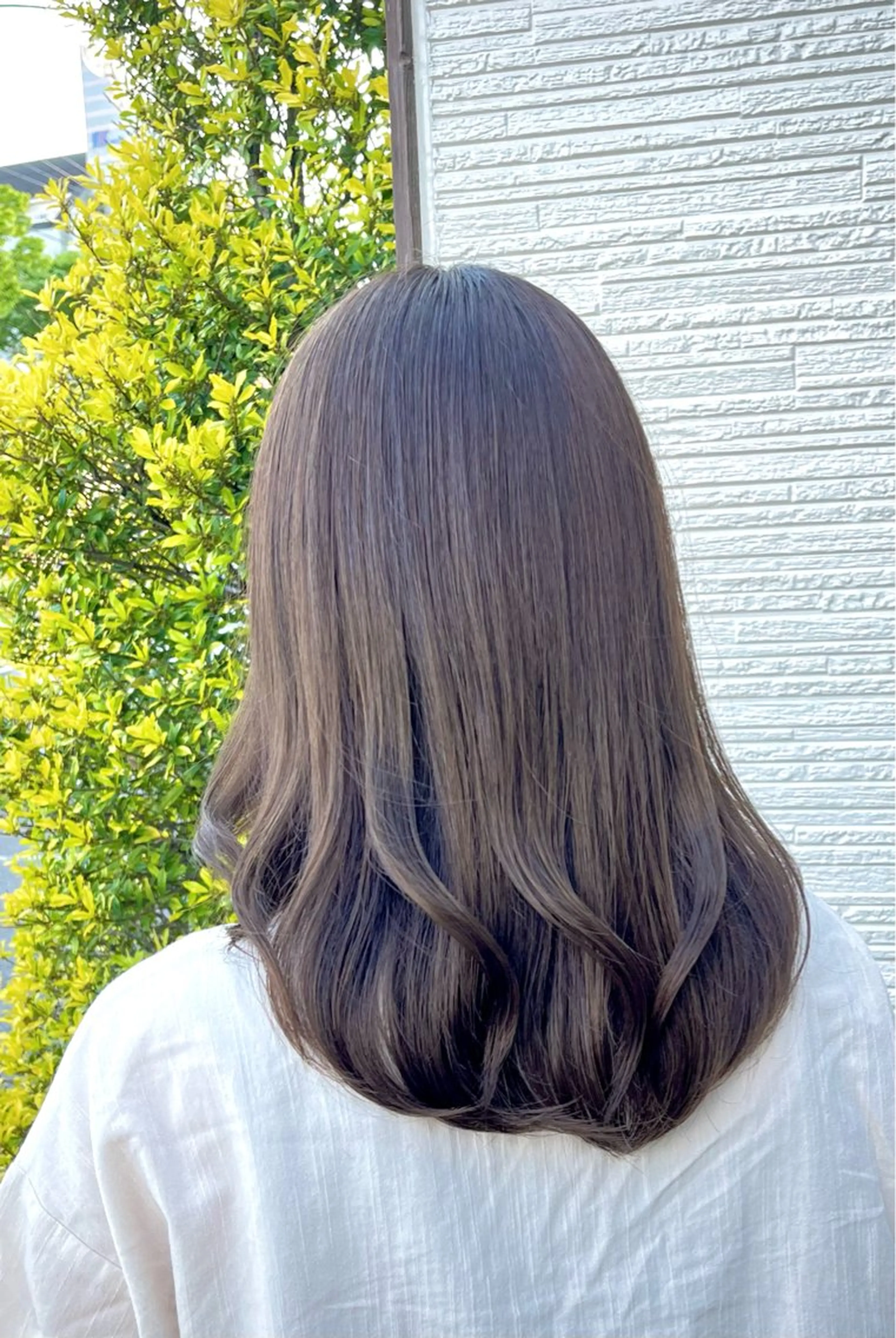 セミロング OJIMA YUKAのヘアスタイル