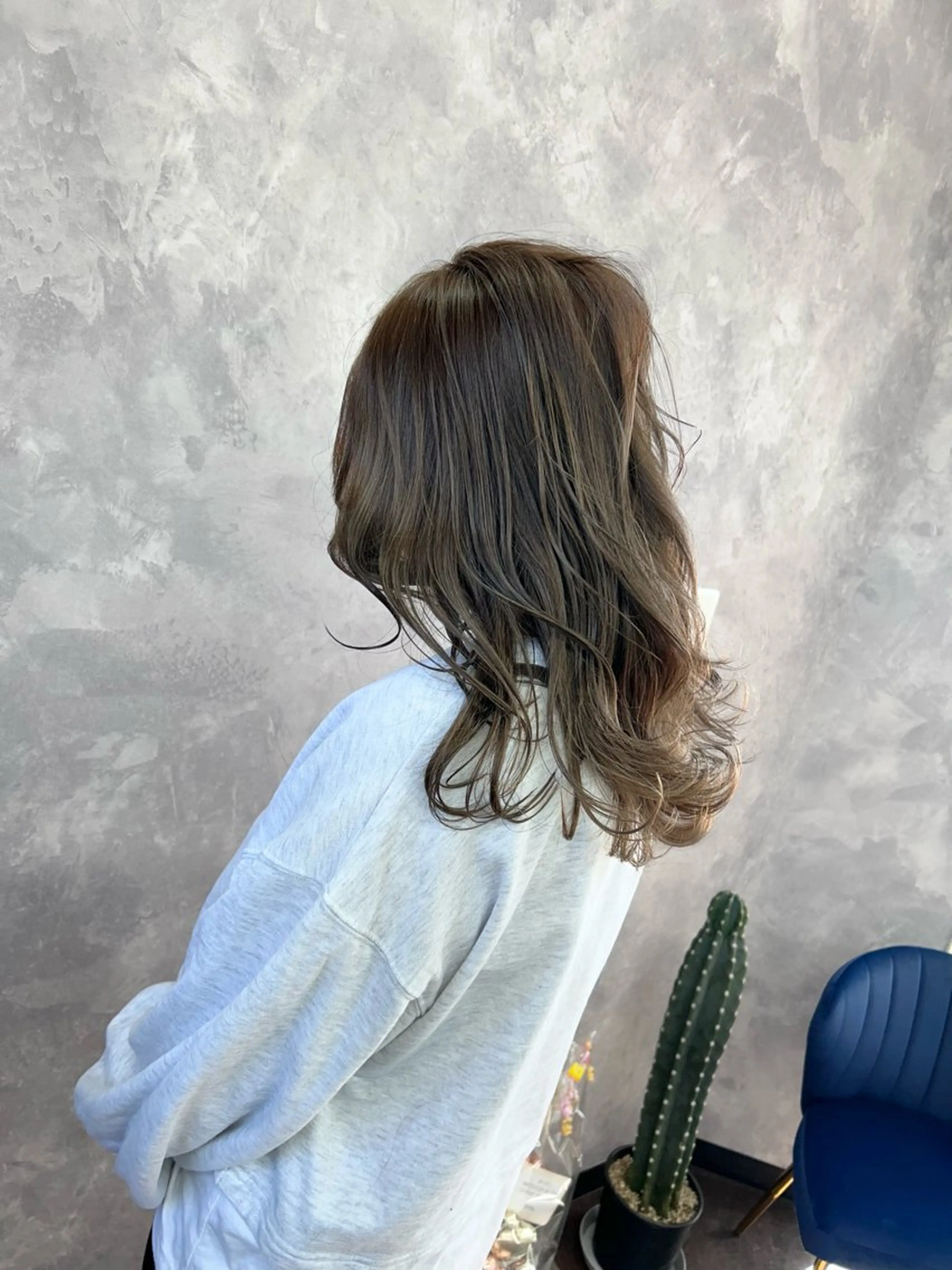 セミロング ヘアカラー AN'TIA小作代表 ⭐︎kazuma⭐︎のヘアスタイル