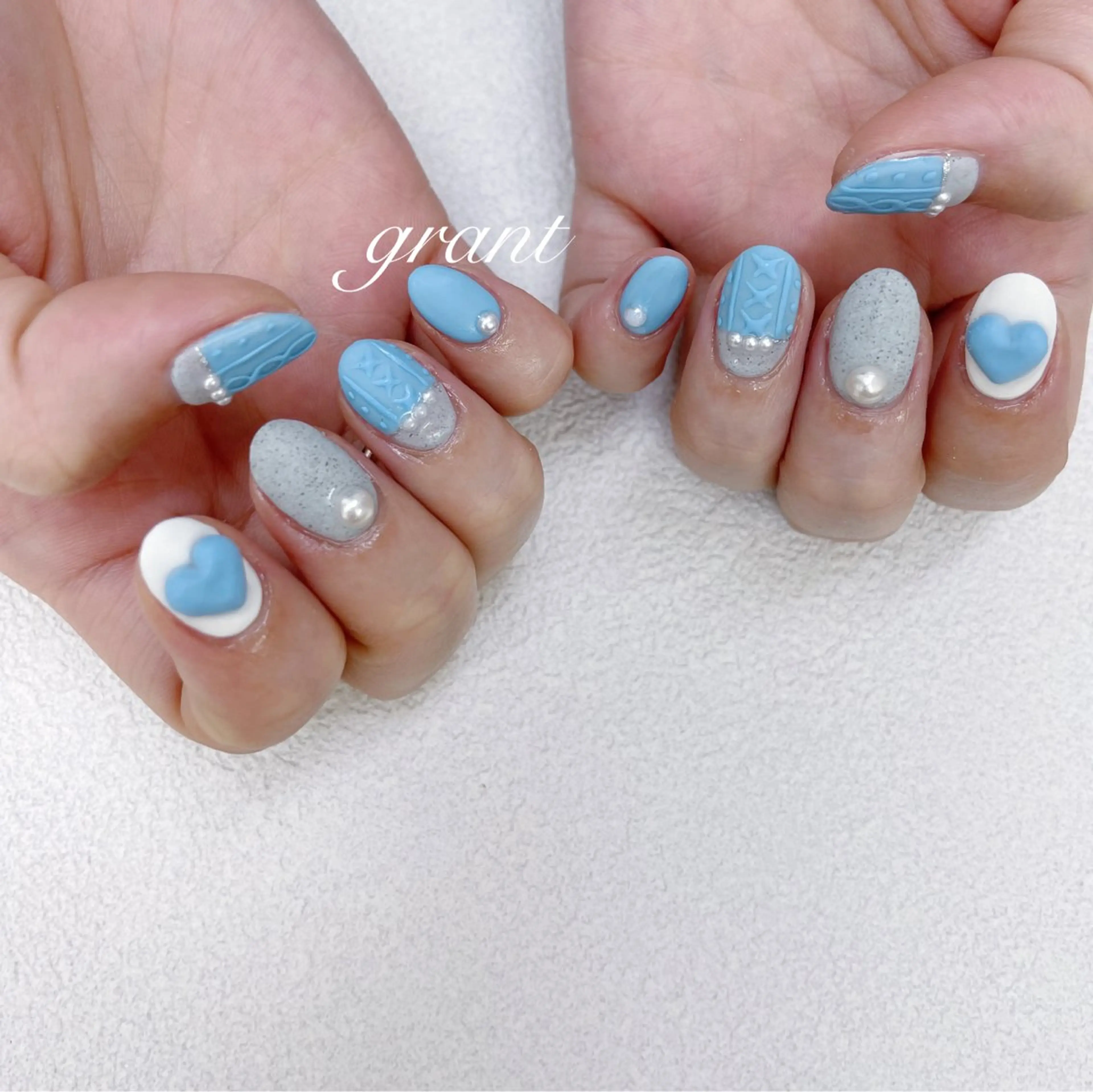 ネイル アートネイル 持ち込み nailsalon grantのネイルデザイン