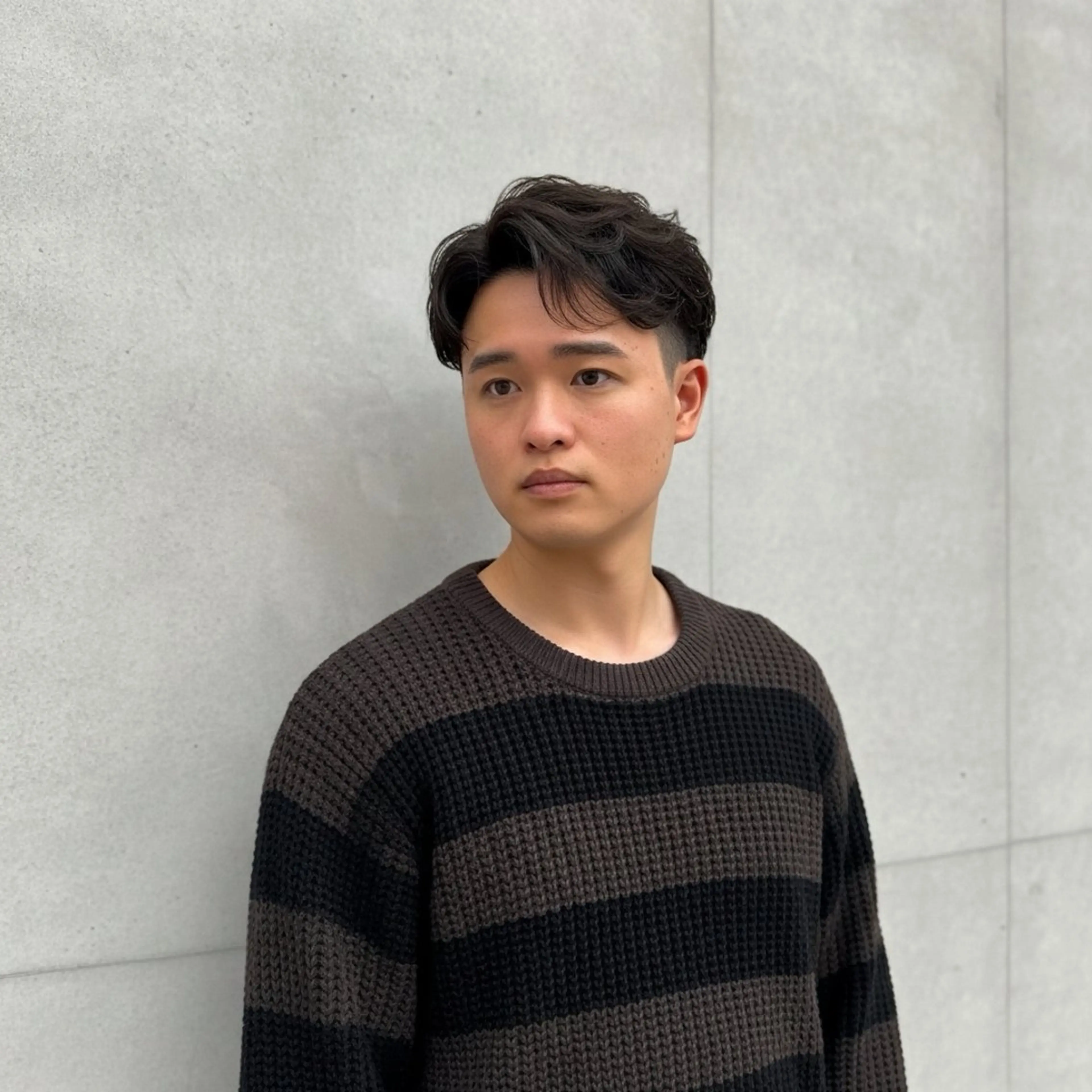 ショート パーマ メンズ センターパート くせ毛 カット パーマ トリートメント 🔮メンズ縮毛矯正 メンズパーマ💎竹永のヘアスタイル