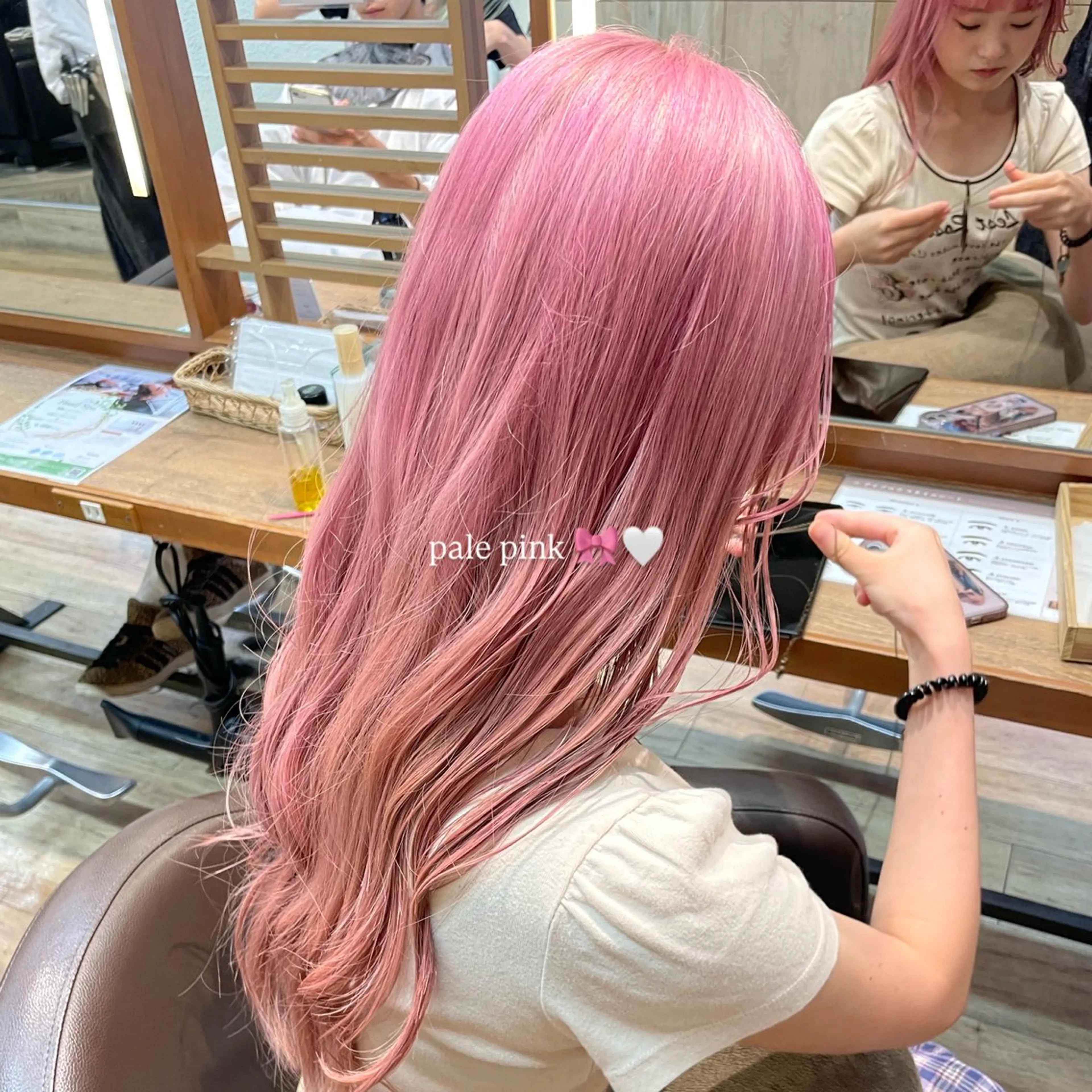 [ブリーチしても艶髪に🤍]ダブルカラー＋オージュア4ステップトリートメント🌠の写真