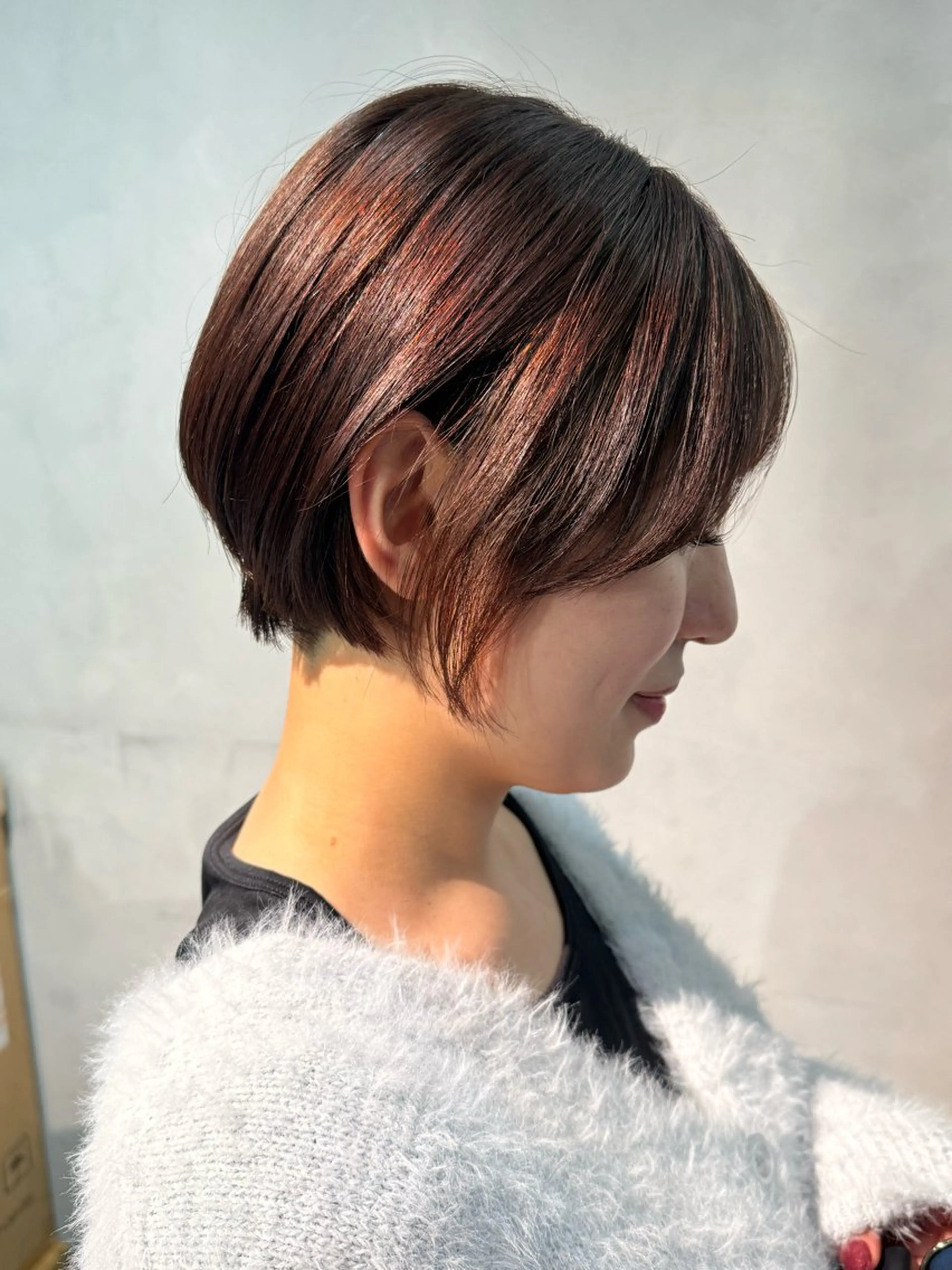 ショート メンズ、レディース パーマ/松野和志のヘアスタイル