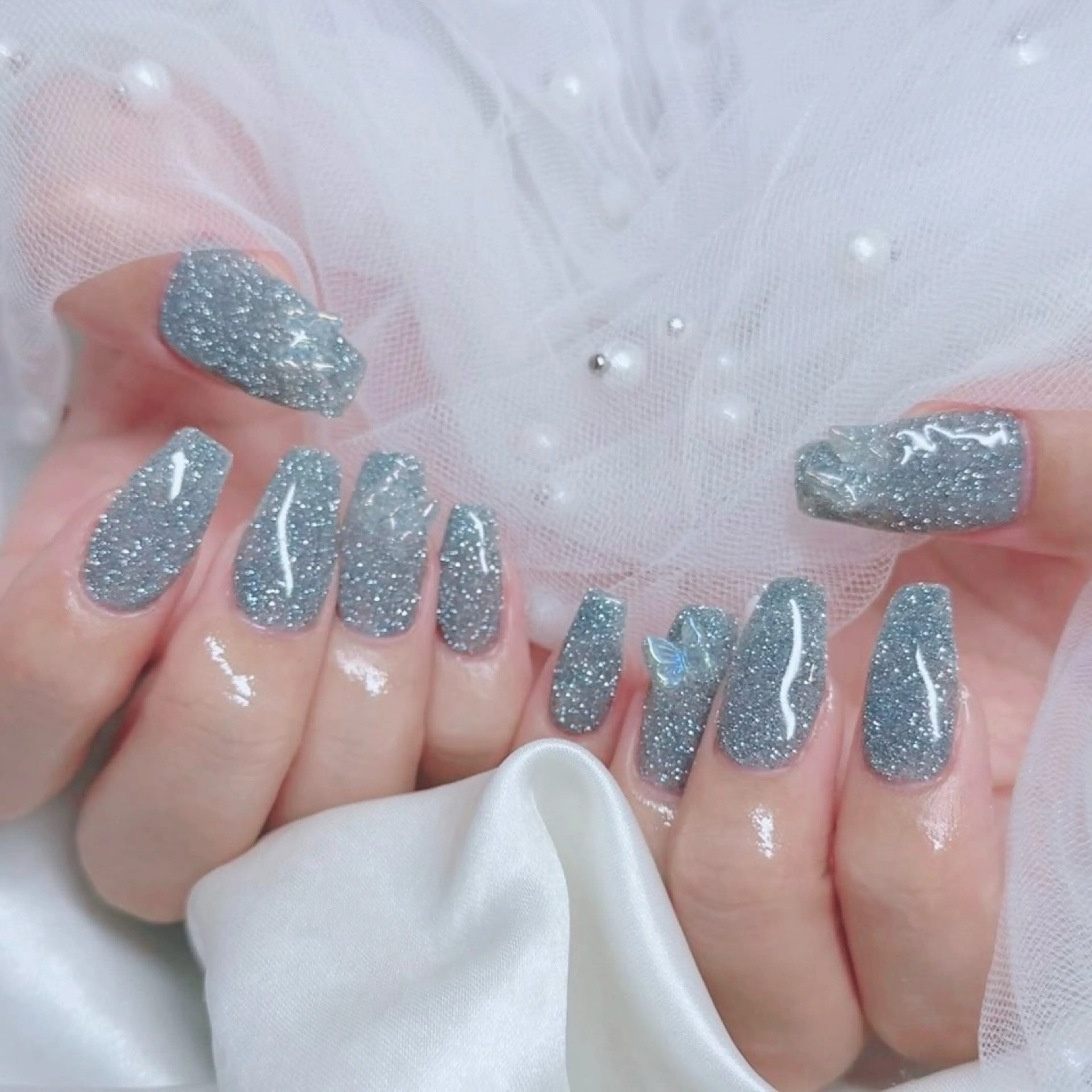 ネイル フラッシュネイル ワンカラーネイル シンプルネイル ハンドネイル Nail lieNのネイルデザイン