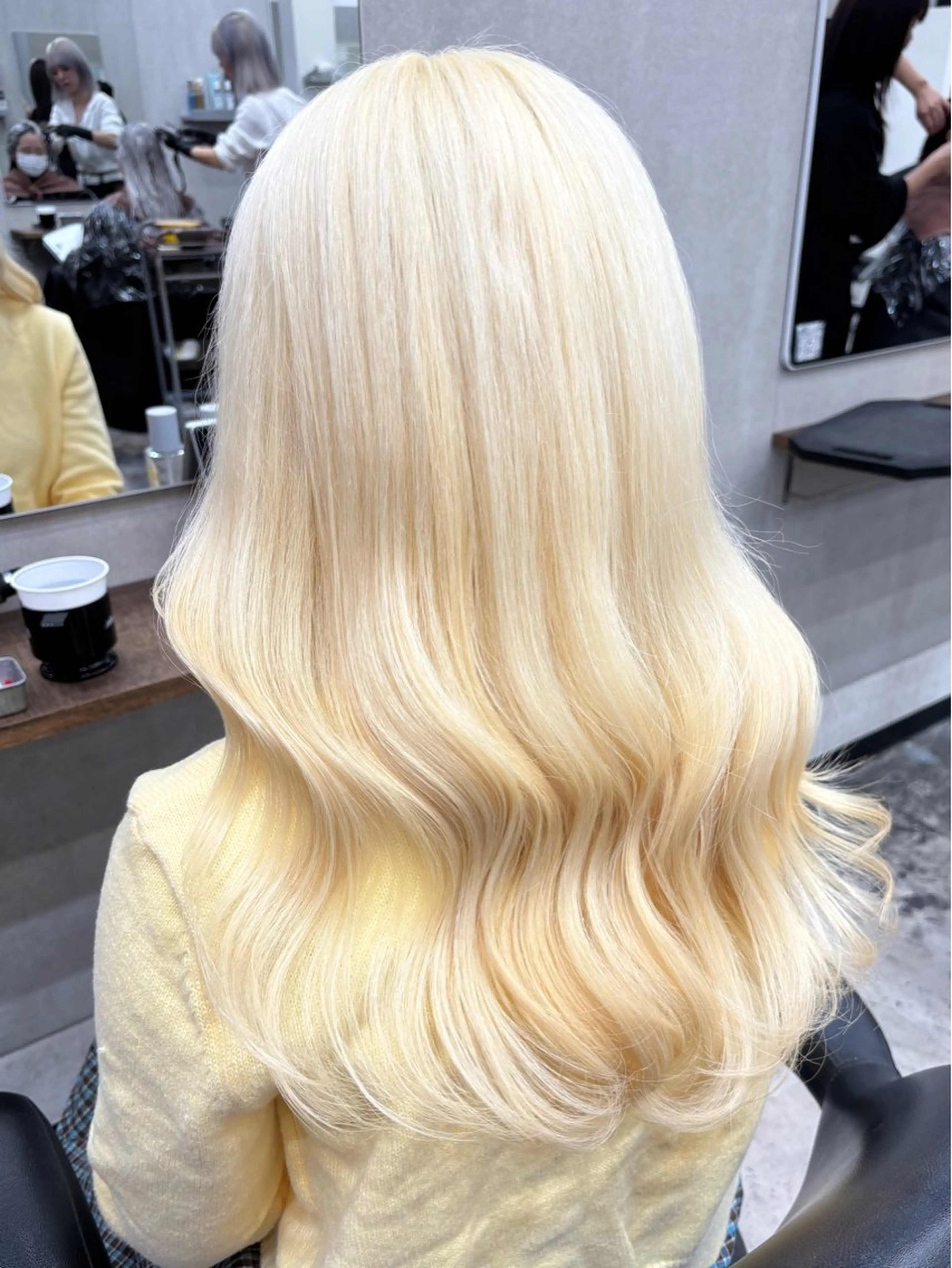 カラー ヘアカラー 🌸ハイトーンカラー ゆずな 🌸のヘアスタイル