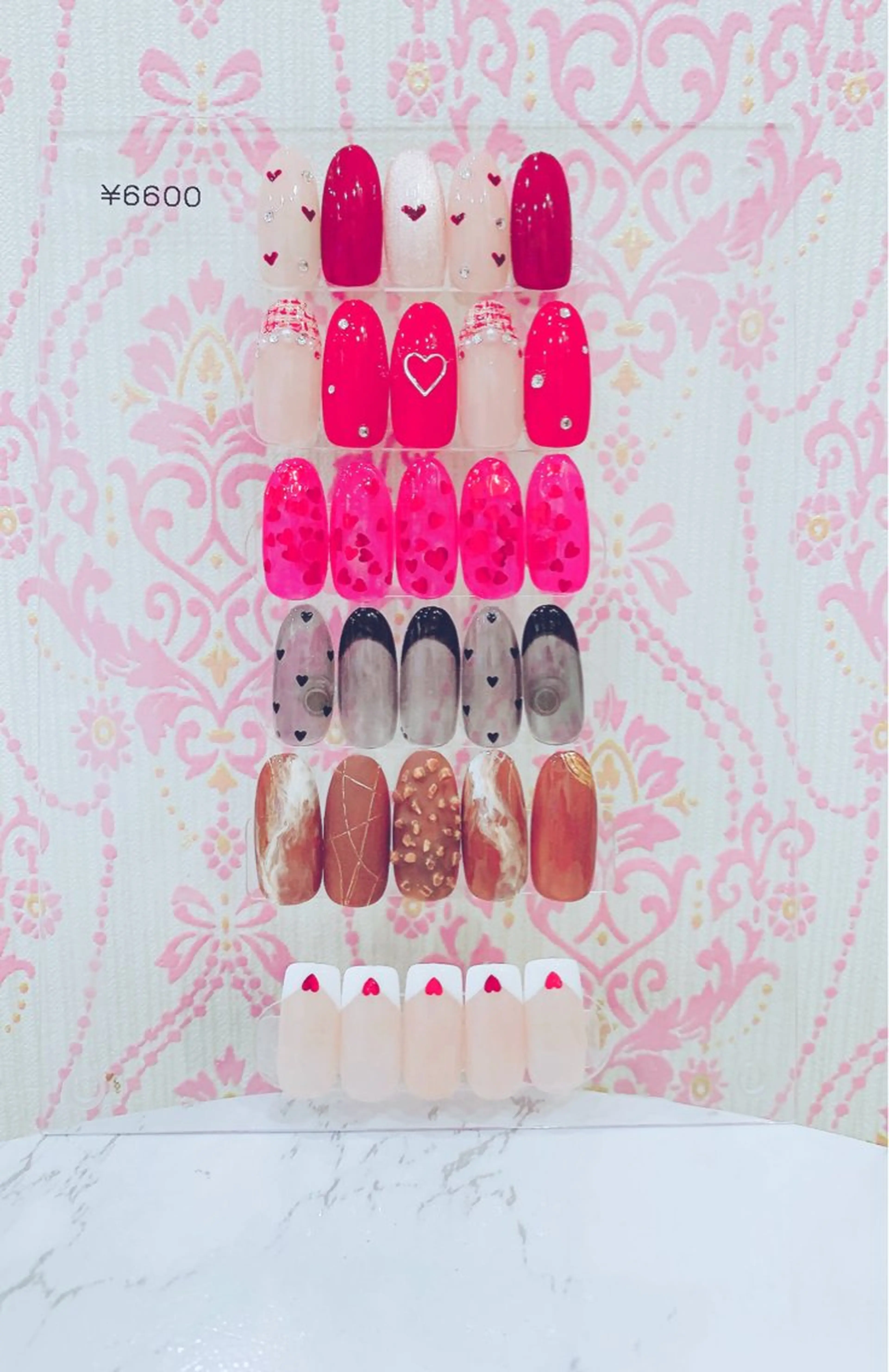 ネイル バレンタイン bebe nailのネイルデザイン