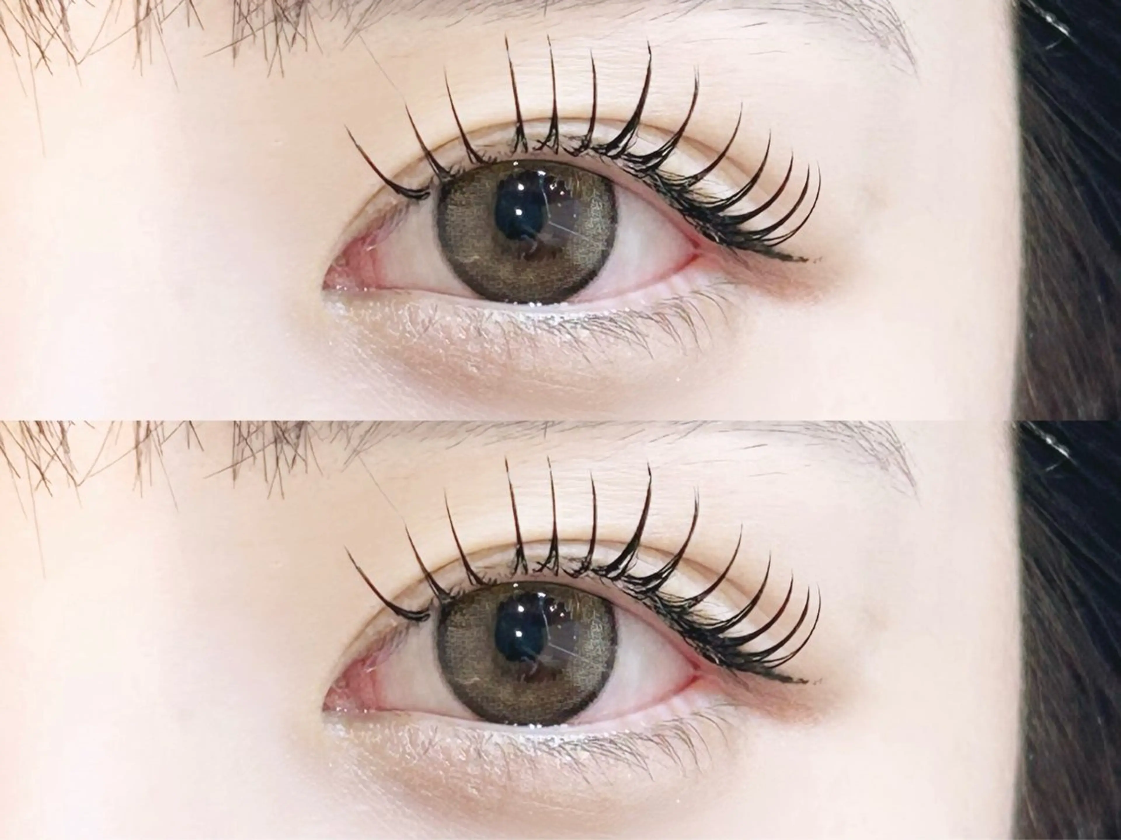 マツエク・マツパ Dカール フラットラッシュ マツエク eyelist 🫧nanami🫧のマツエク・マツパデザイン