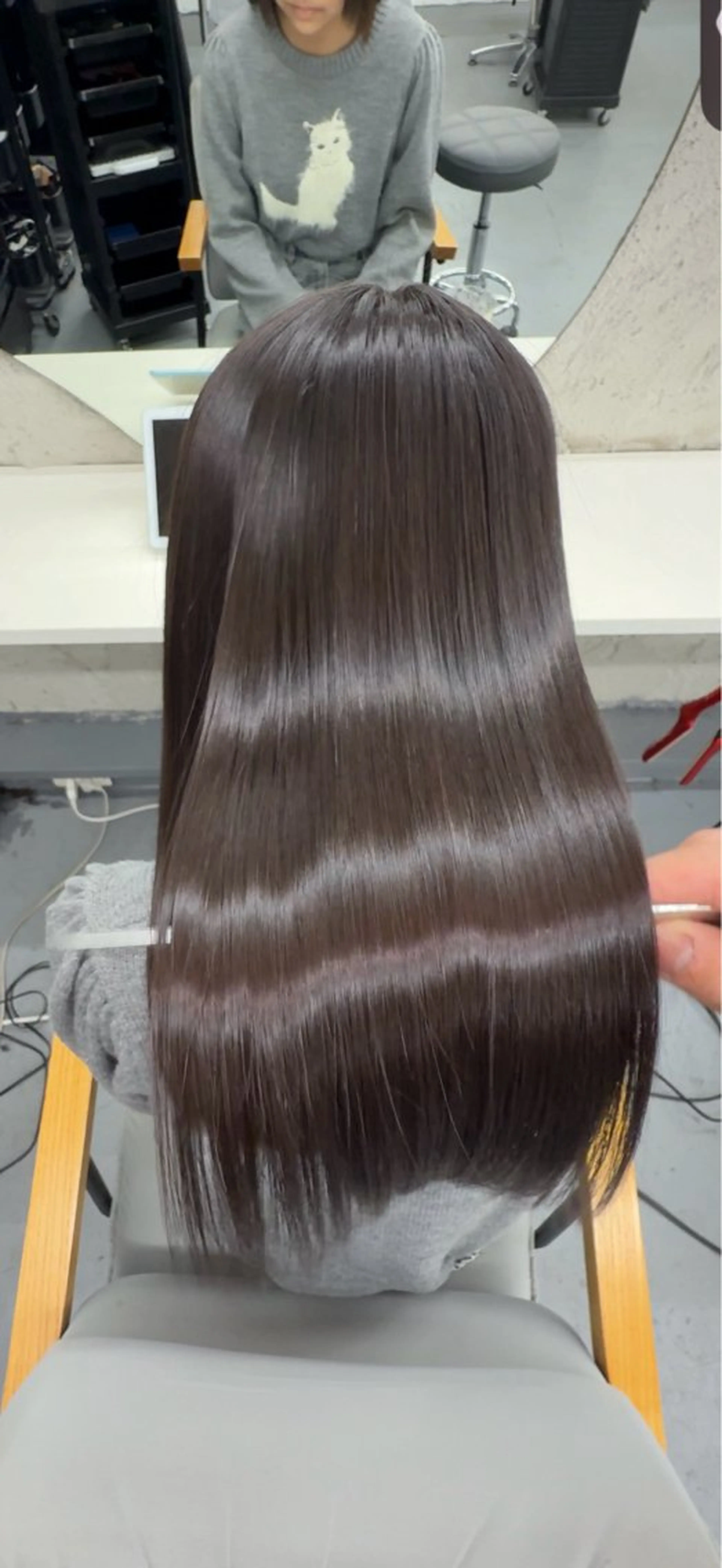 ロング カット 縮毛矯正 (柏)美髪矯正 髪質改善特化だいちのヘアスタイル