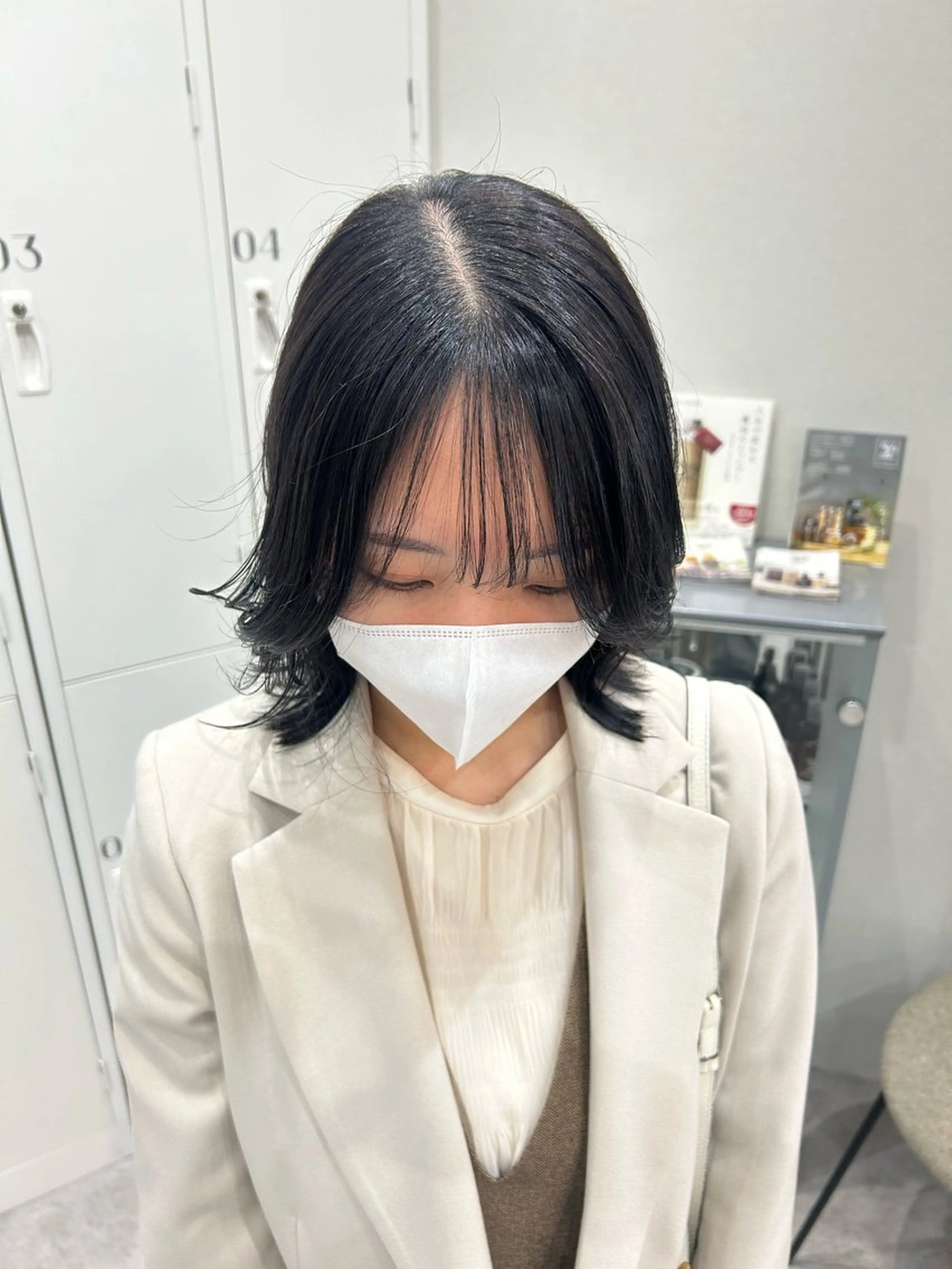 ミディアム カラー ヘアアレンジ ヘアカラー ボブ /ニュアンス/ satomi🧸💖のヘアスタイル