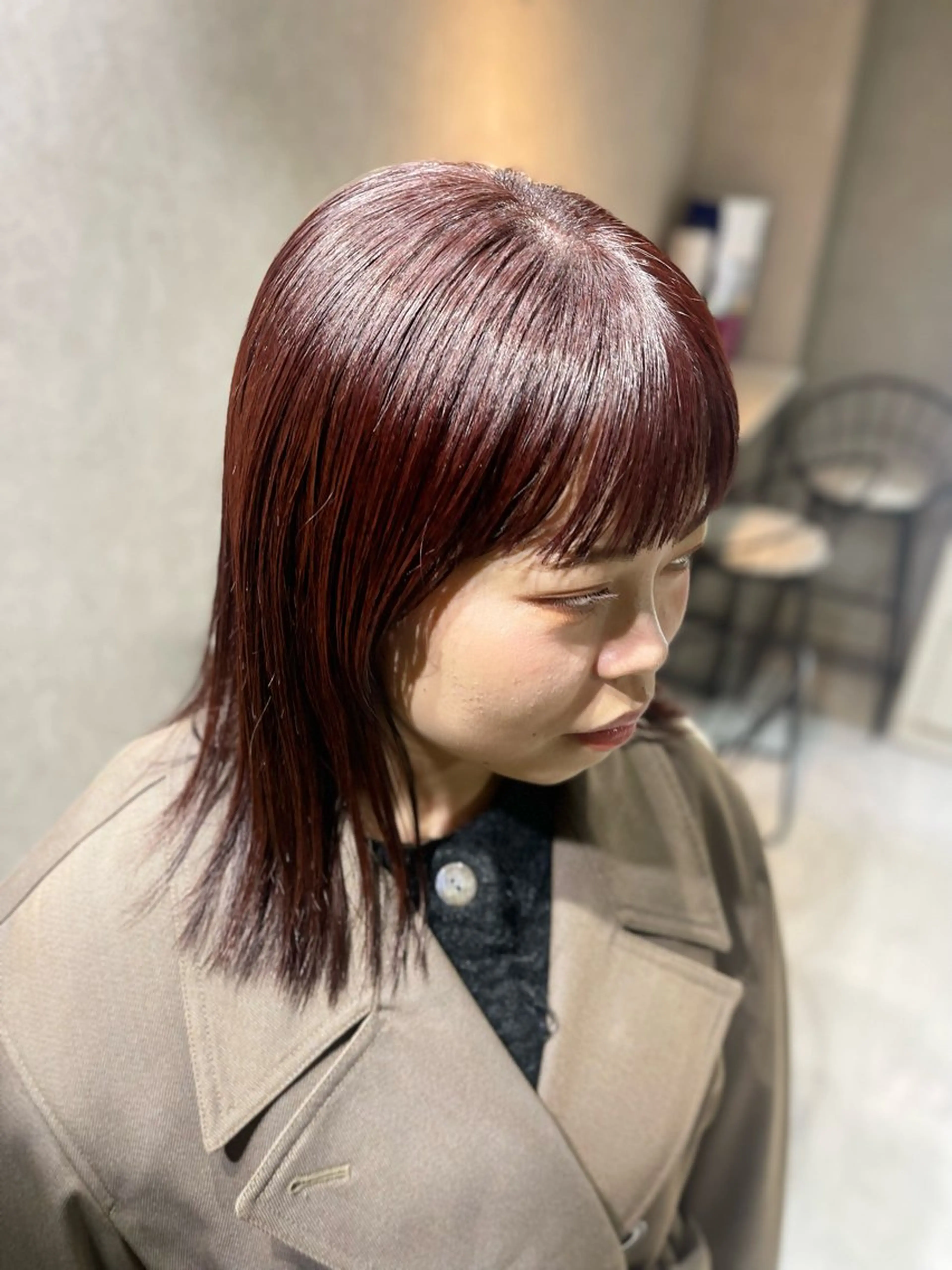 ミディアム カラー カット ヘアカラー トリートメント モテ髪支持率NO.1 KENJIROのヘアスタイル