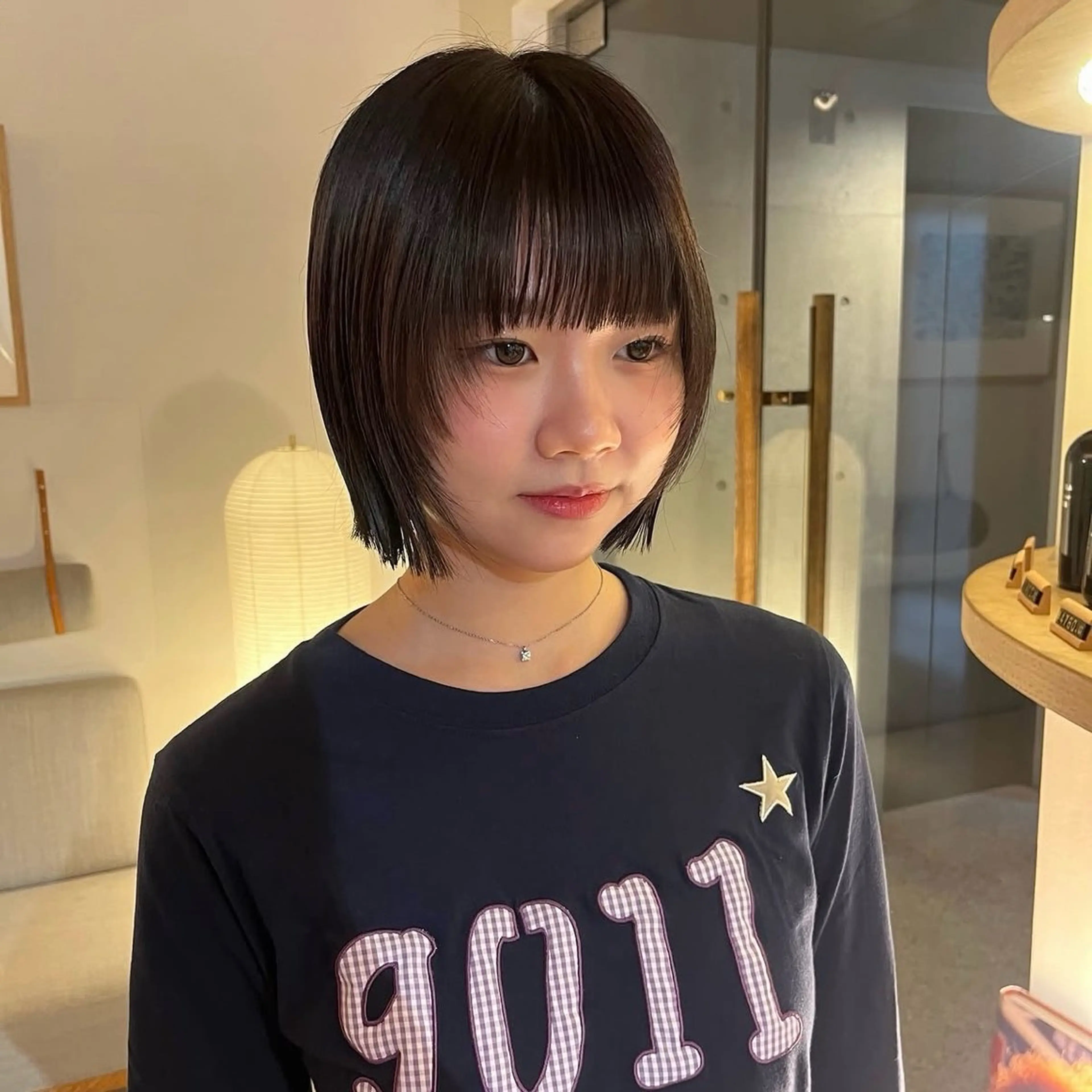 【梅雨前におすすめ🐌✨】ボブカット＋縮毛矯正の写真