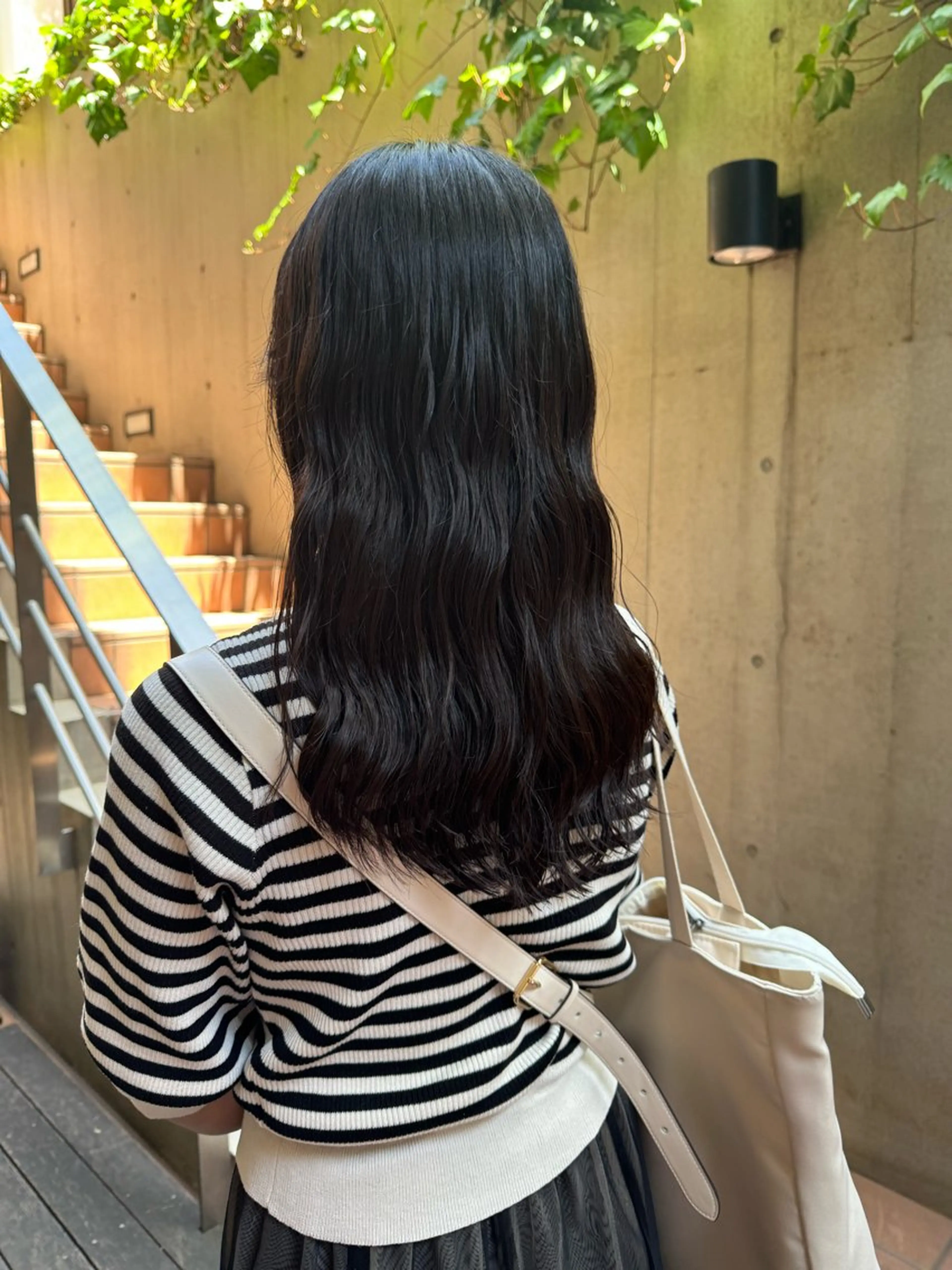 セミロング カット パーマ トリートメント 大人可愛い♡コテ巻き パーマ🌼杉田 萌恵のヘアスタイル
