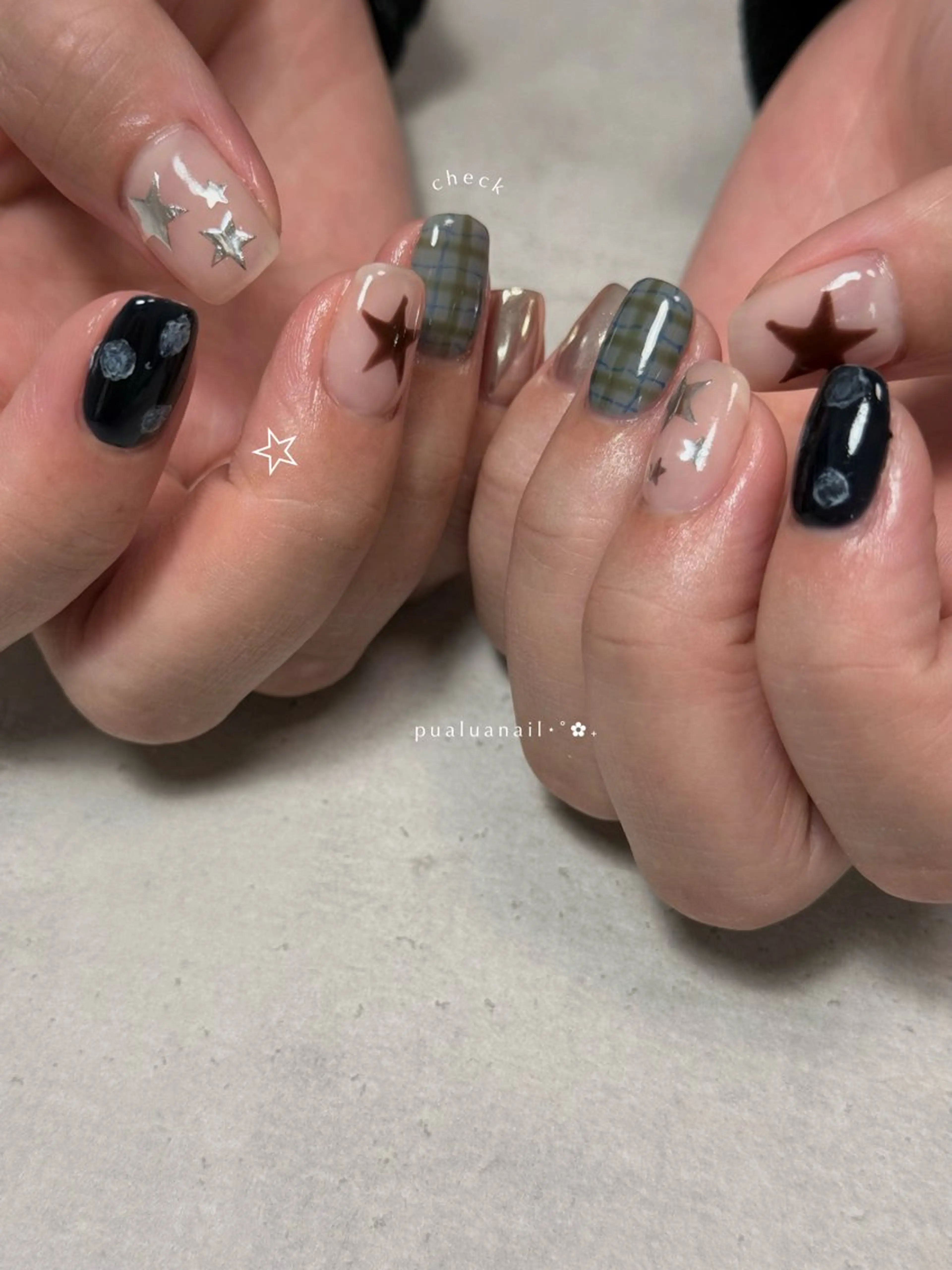 ネイル ハンドネイル pualua miharuのネイルデザイン