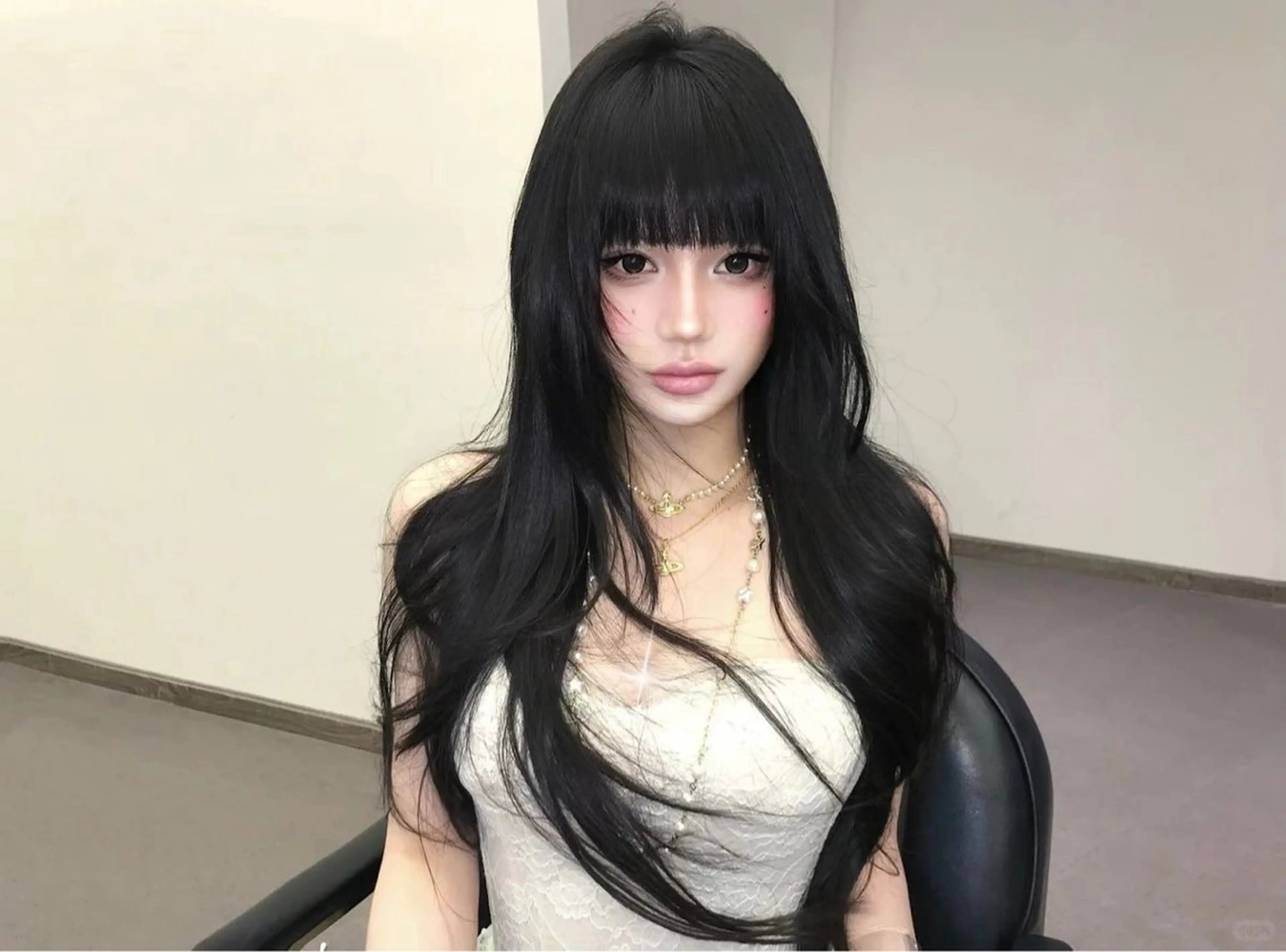 ロング カット トリートメント miuru/韓国ヘア /レイヤーカットのヘアスタイル