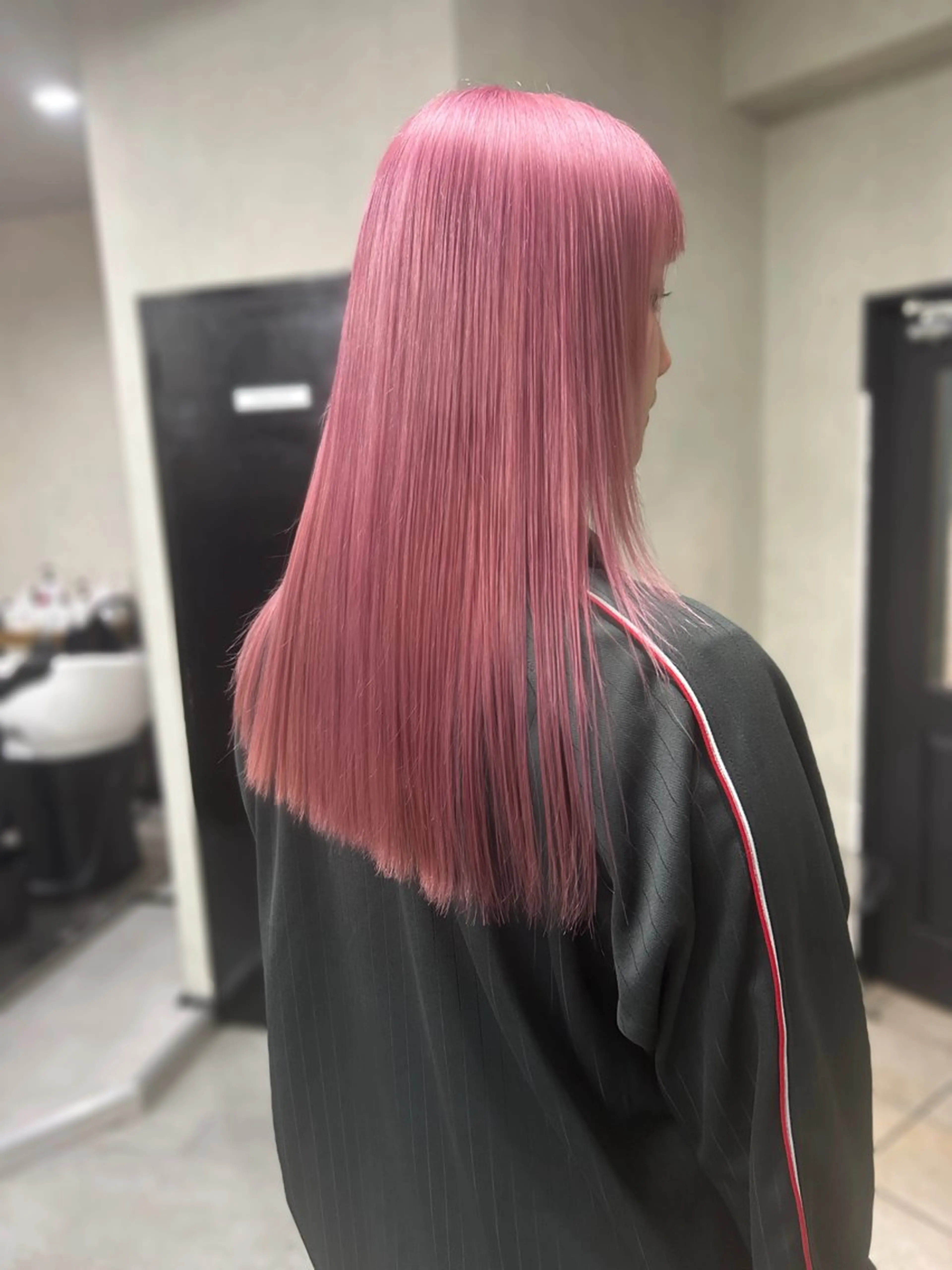 ロング ハイトーン髪質改善 🫧大阪/kanonのヘアスタイル