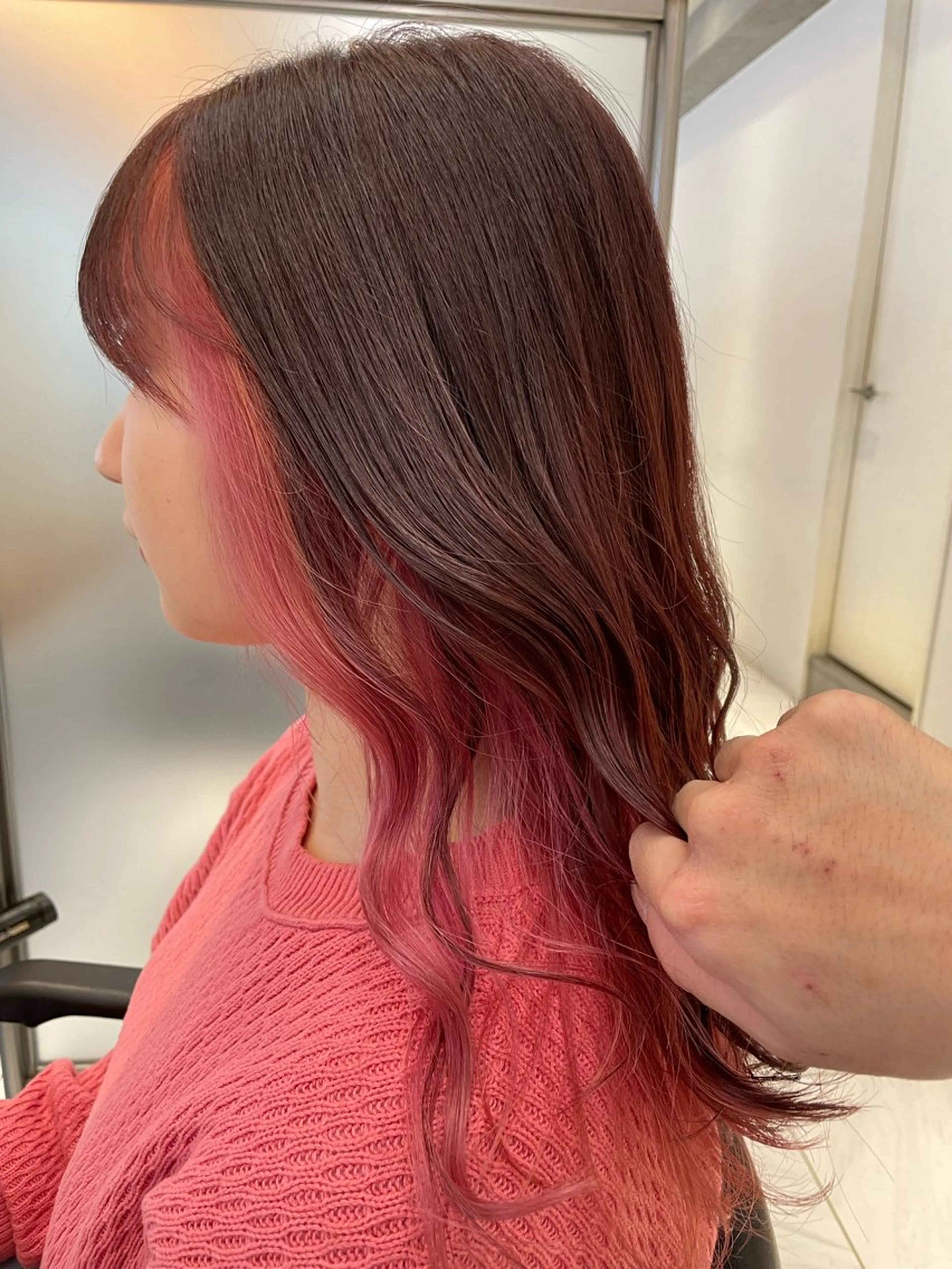 ロング カラー カット ヘアカラー トリートメント 🦕小林 大地🦕のヘアスタイル