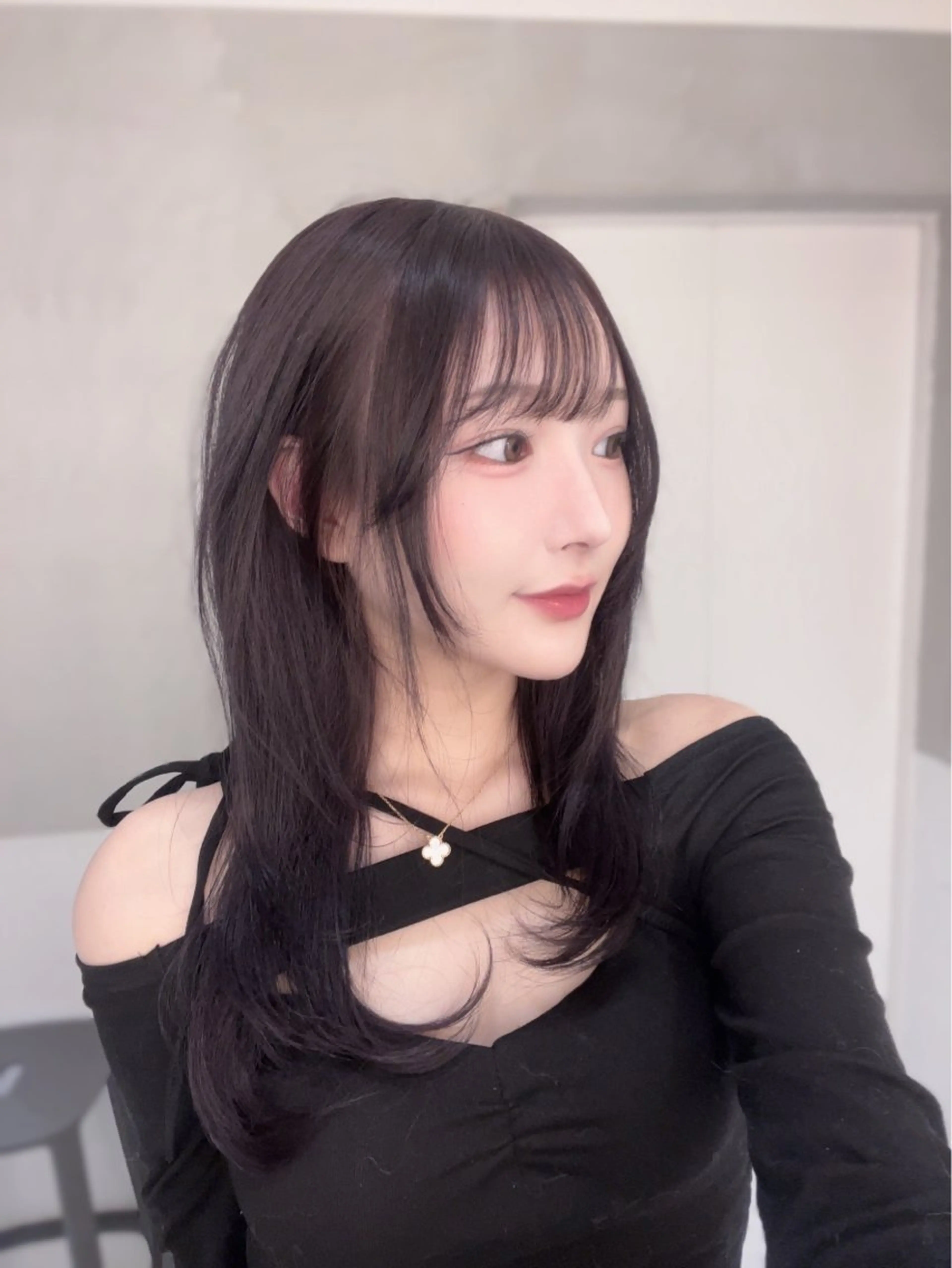 ロング Rino🎀/盛れる 顔周りカット🪽✩のヘアスタイル