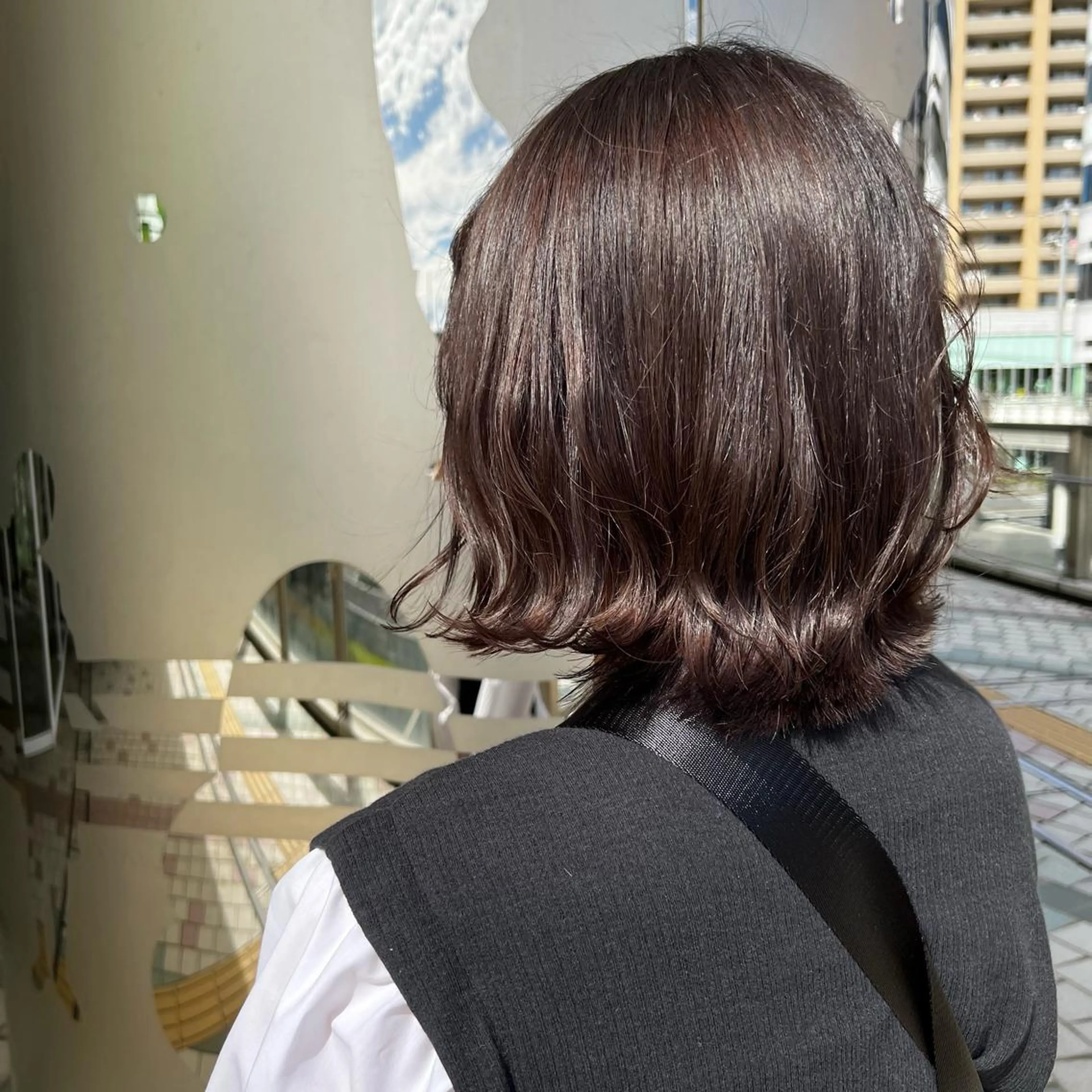 ミディアム . あゆみのヘアスタイル