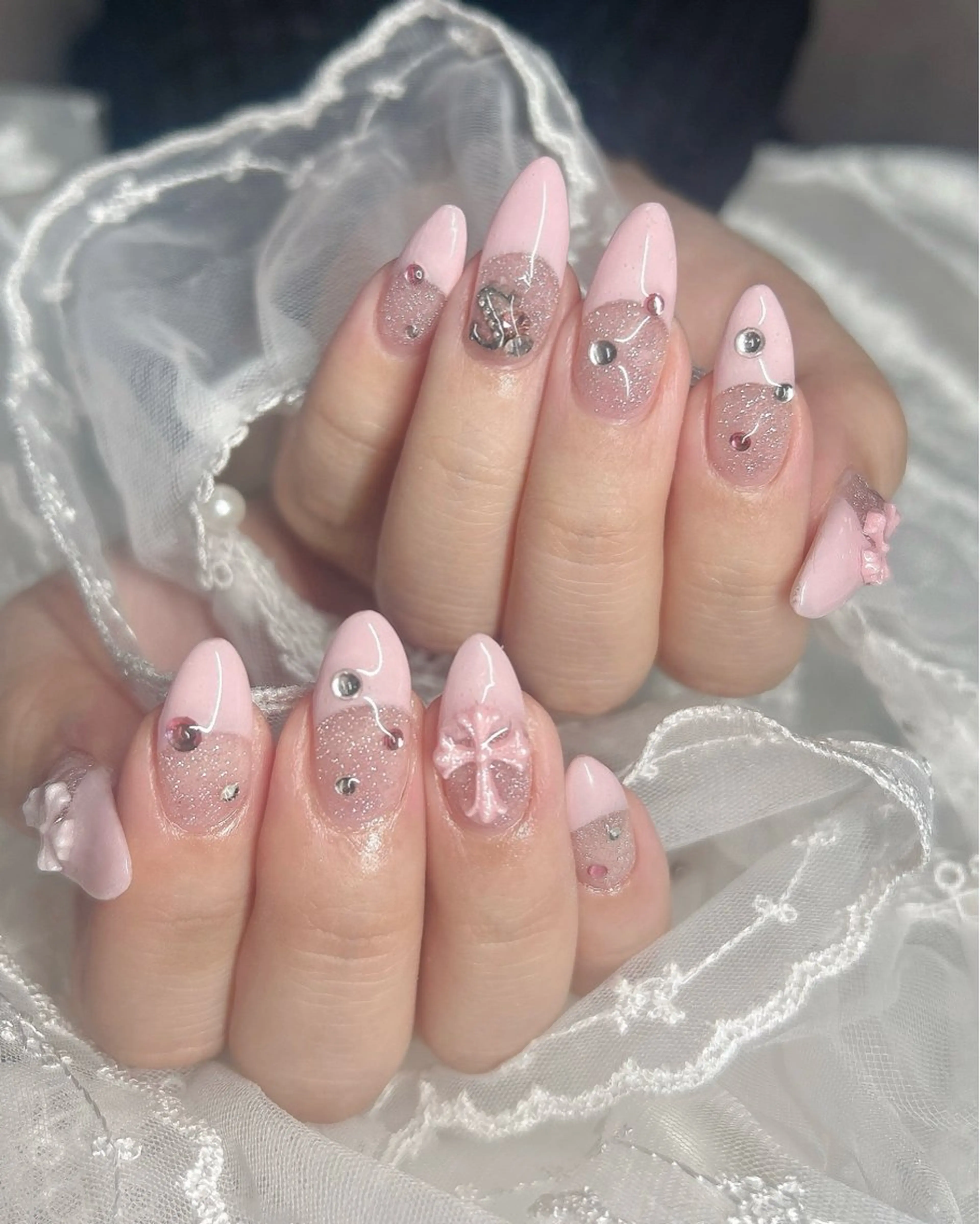 ネイル ハンドネイル Best Nail Yu🎀🫧のネイルデザイン