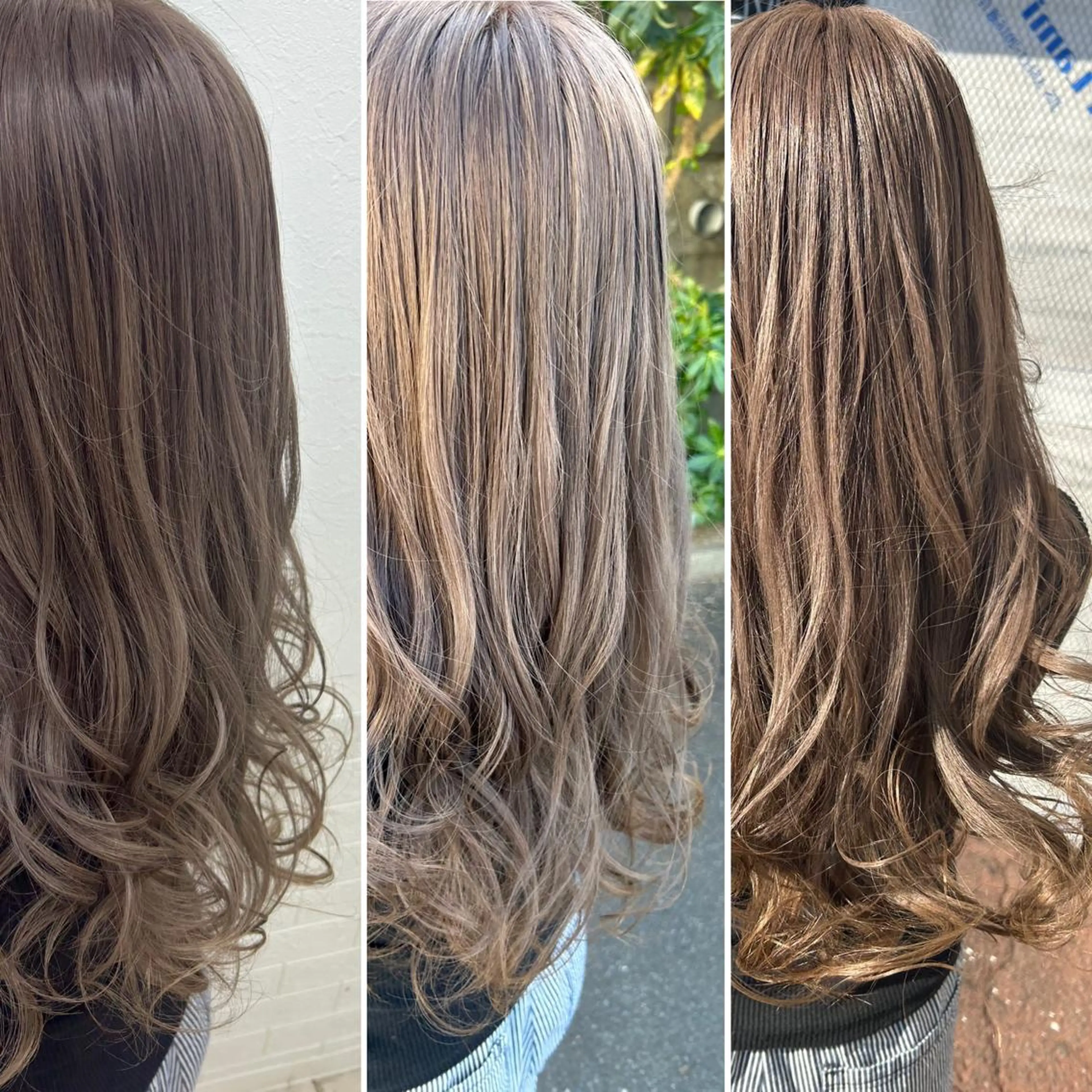 カラー ダブルスキルエクステ /羽エクステ白石宇由のヘアスタイル